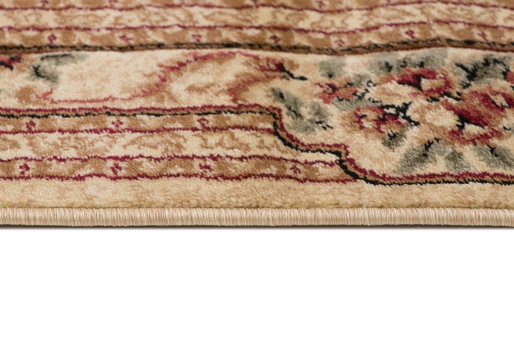 Orientteppich Oriente Teppich - Traditioneller Teppich Beige, Pflegeleicht, 60 Fußbodenheizung, Orient für cm, x Wohnzimmerteppich Geeignet 100 Mazovia