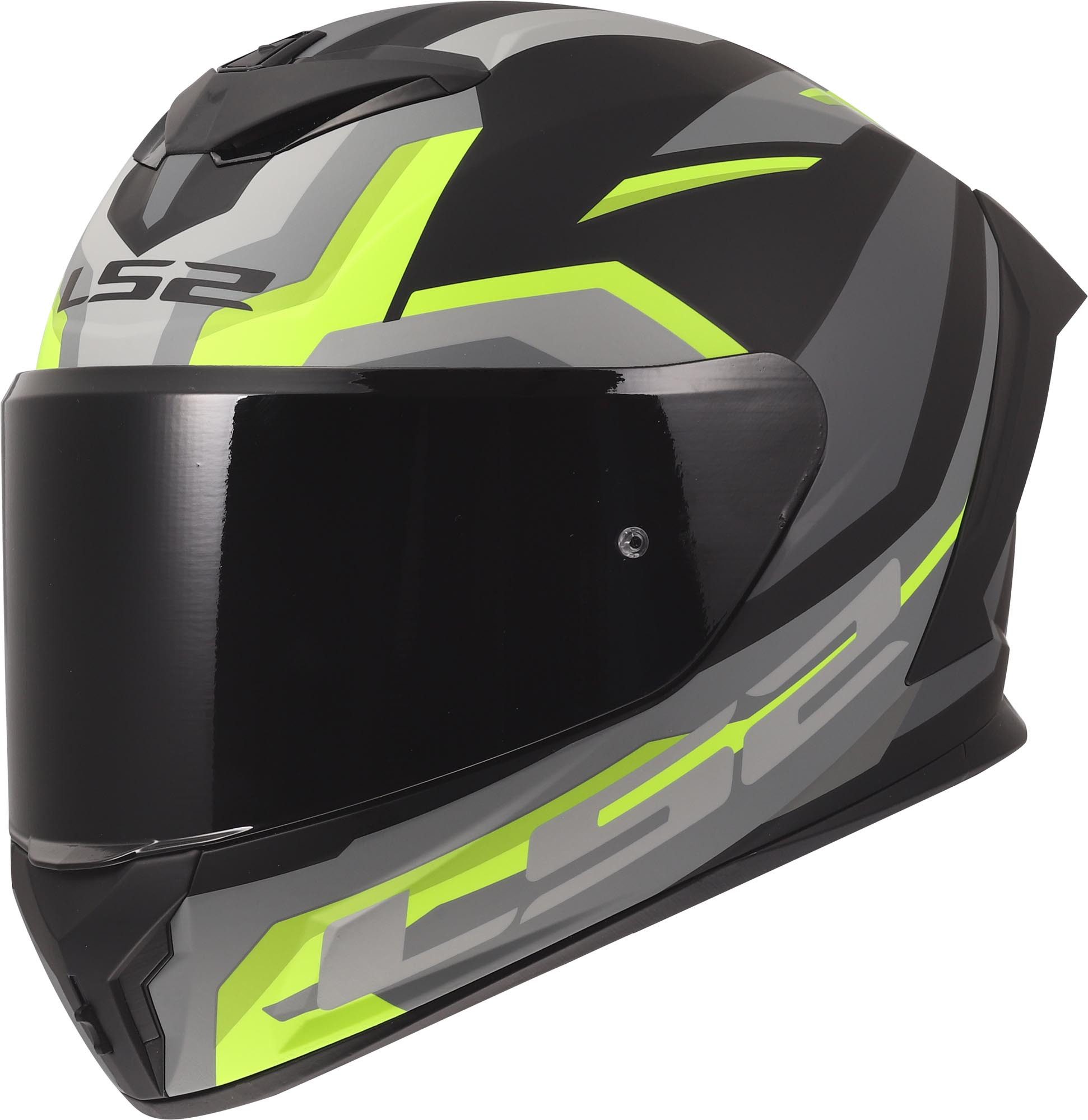 LS2 Motorradhelm FF820 Rapid III Hyper Helm, Atmungsaktiv, Pinlock, Ratschenverschluss, Waschbar, ECE 22.06