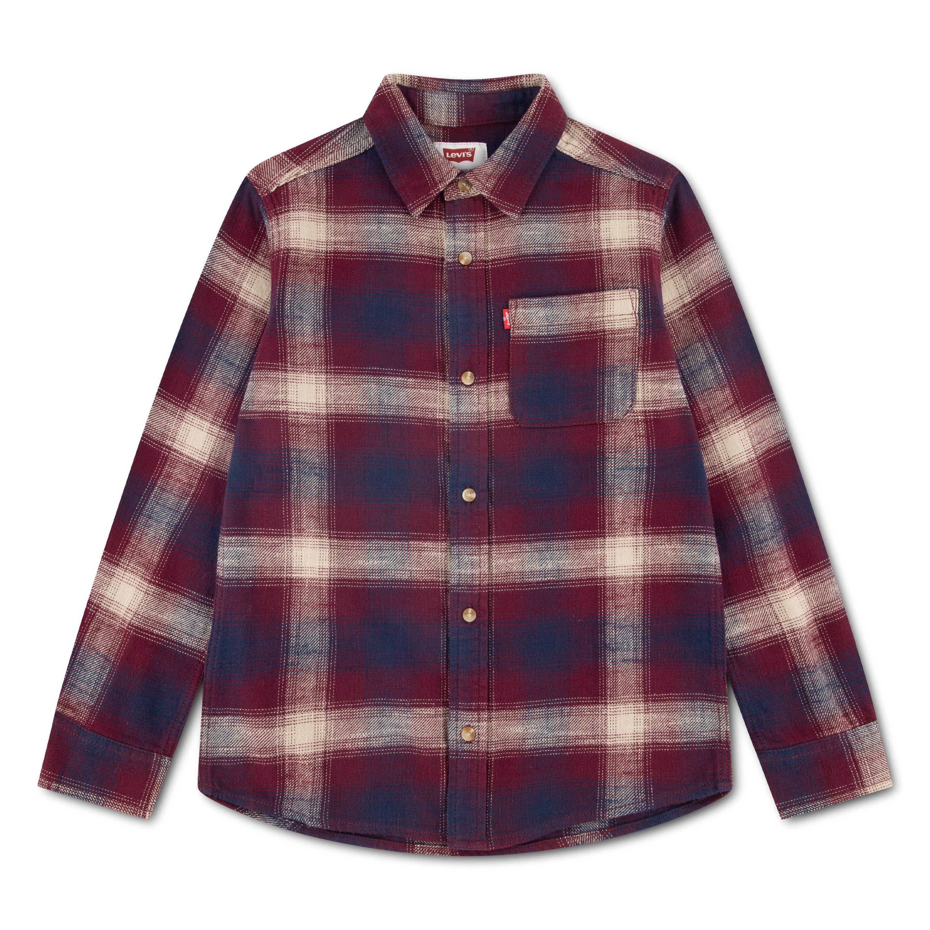 Levi's® Kids Karohemd LVB SHADOW PLAID SHIRT aus Baumwolle - for Boys
