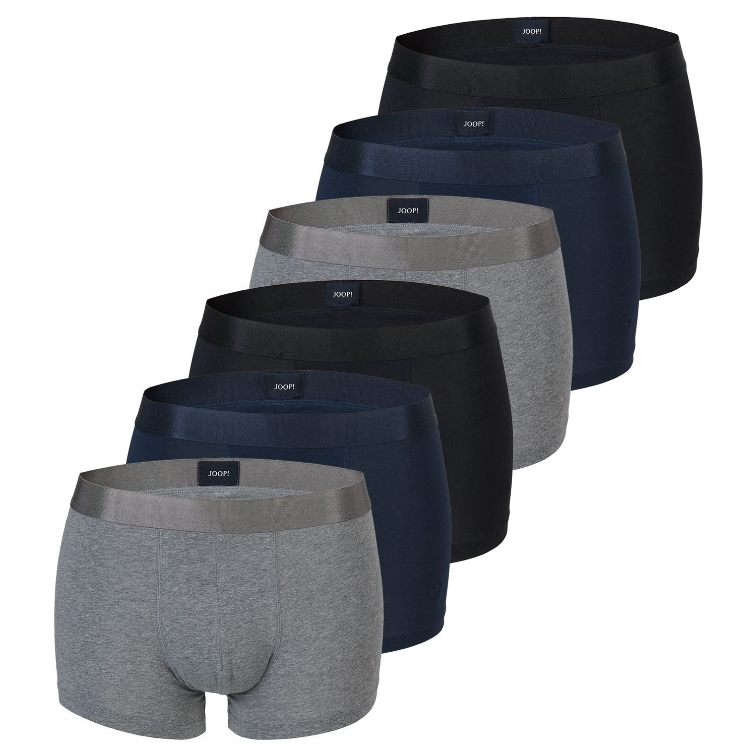 JOOP! Bodywear Boxershorts Everyday Boxer (Set) Webgummibund, Logo-Stickerei