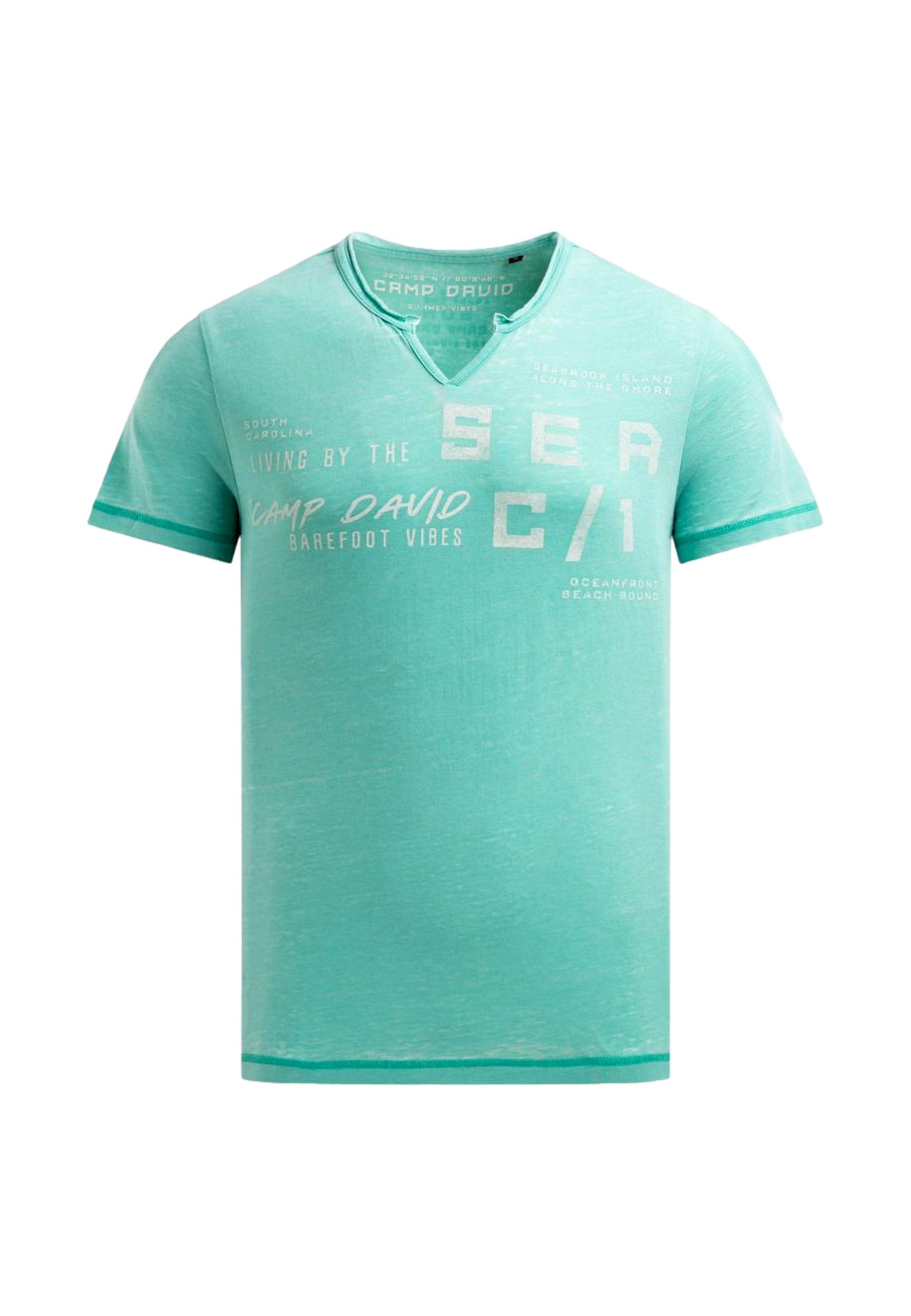 CAMP DAVID T-Shirt T-Shirt Oceanfront Kurzarmshirt (1-tlg., 1)