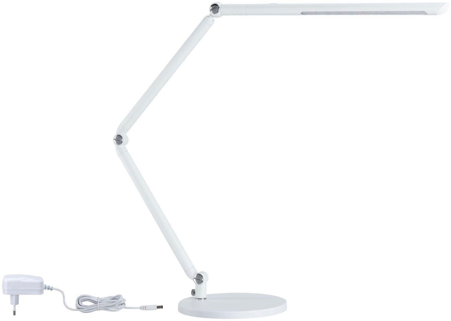 integriert, Paulmann Schreibtischlampe 230V, FlexBar LED fest Warmweiß LED 3-step-dimmbar Tageslichtweiß,