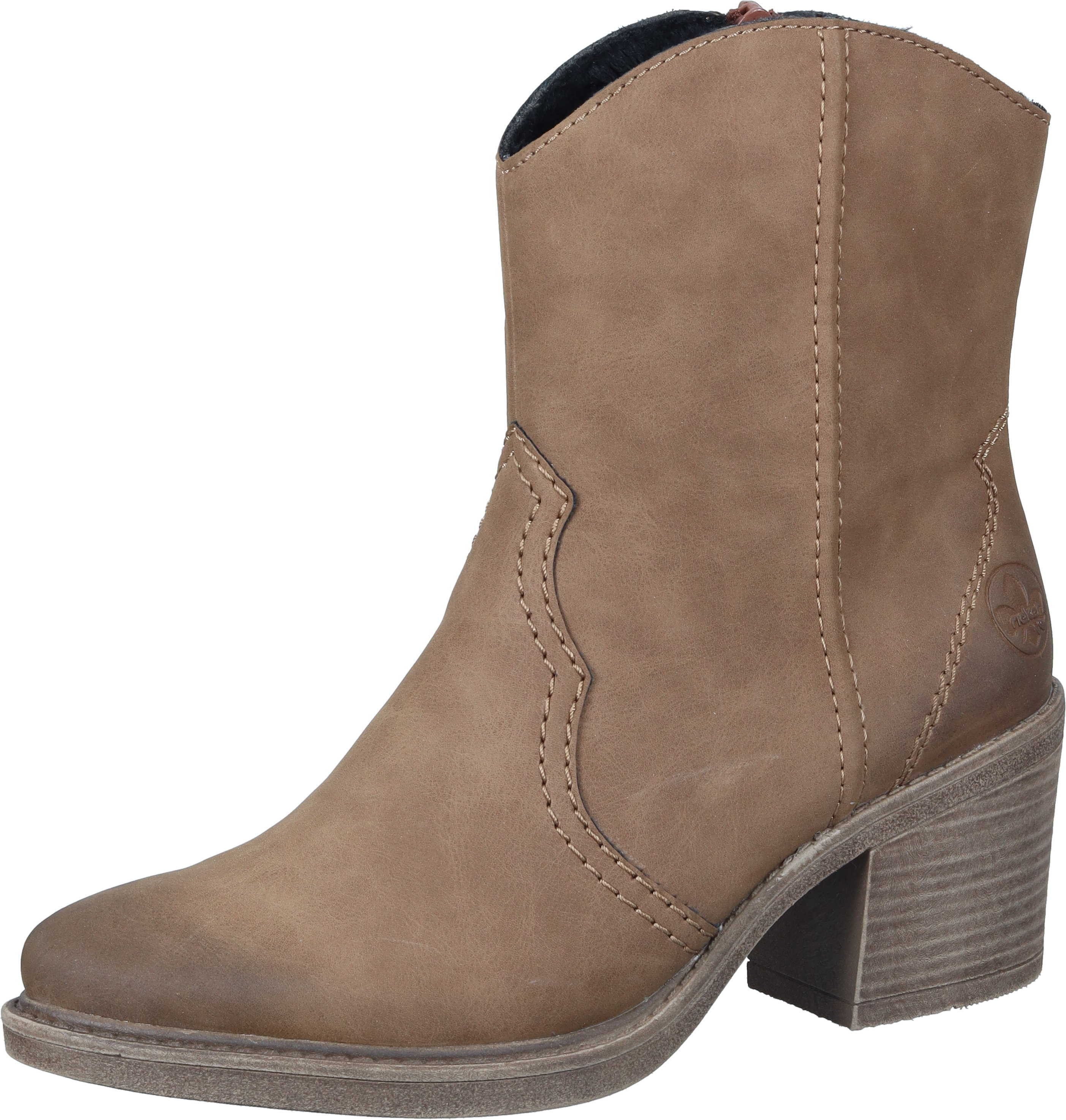 Rieker Stiefeletten Stiefelette aus strapazierfähigem Synthetik