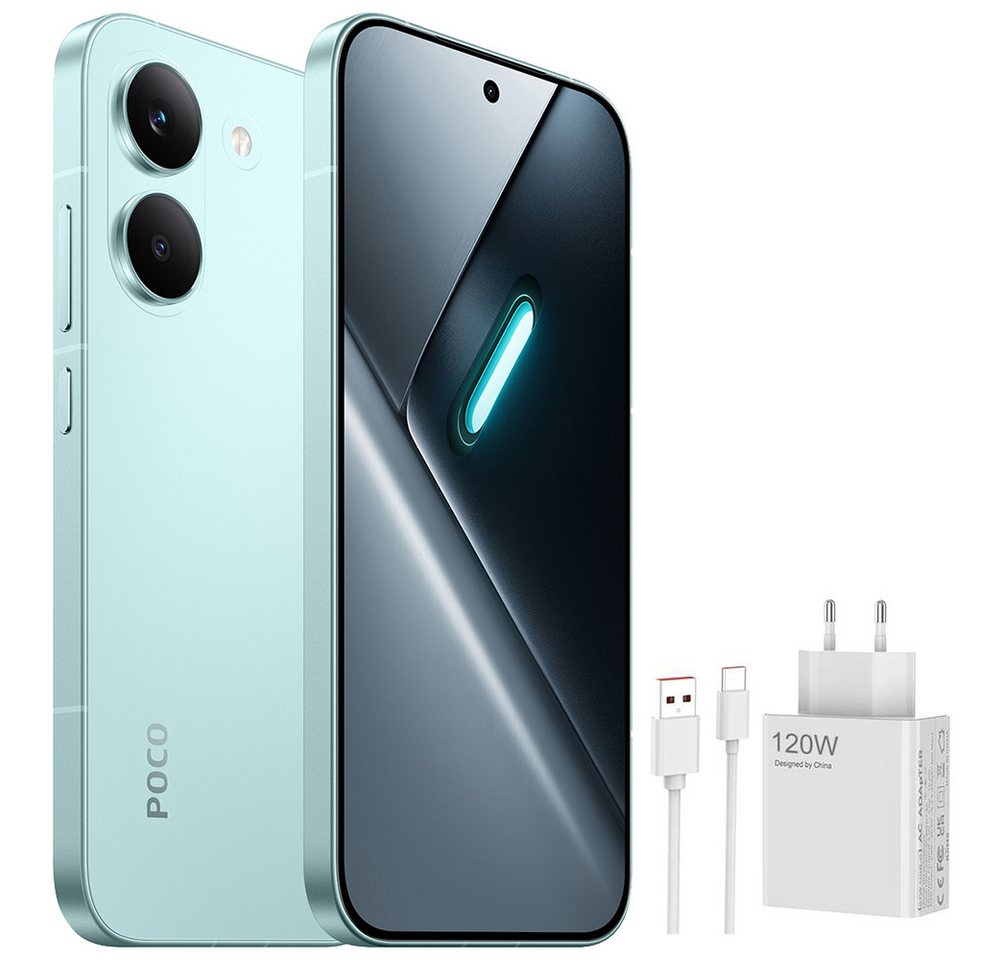 Xiaomi POCO X8 Pro 8+256GB Smartphone & 120W HyperCharge Handy (50 MP Kamera, 6,59" Display)