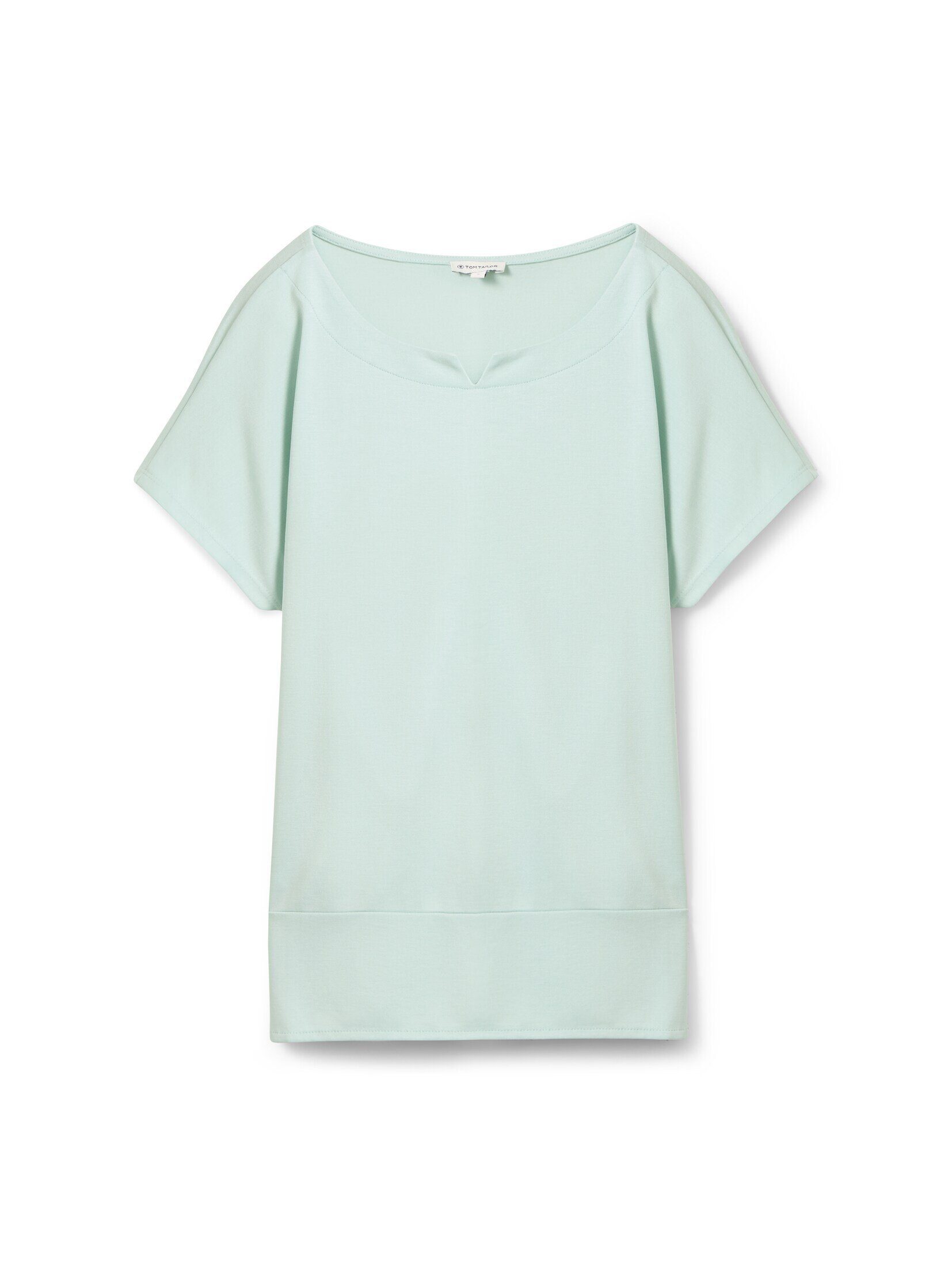 TOM TAILOR T-Shirt T-Shirt aus Materialmix günstig online kaufen