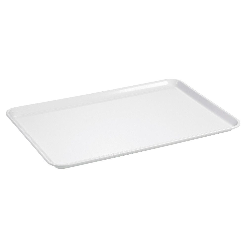 Ornamin Tablett Schür-Tablett 3XL, Melamin, Instrumentenschale l Labortablett l Laborschale l Kunststoff Tablett