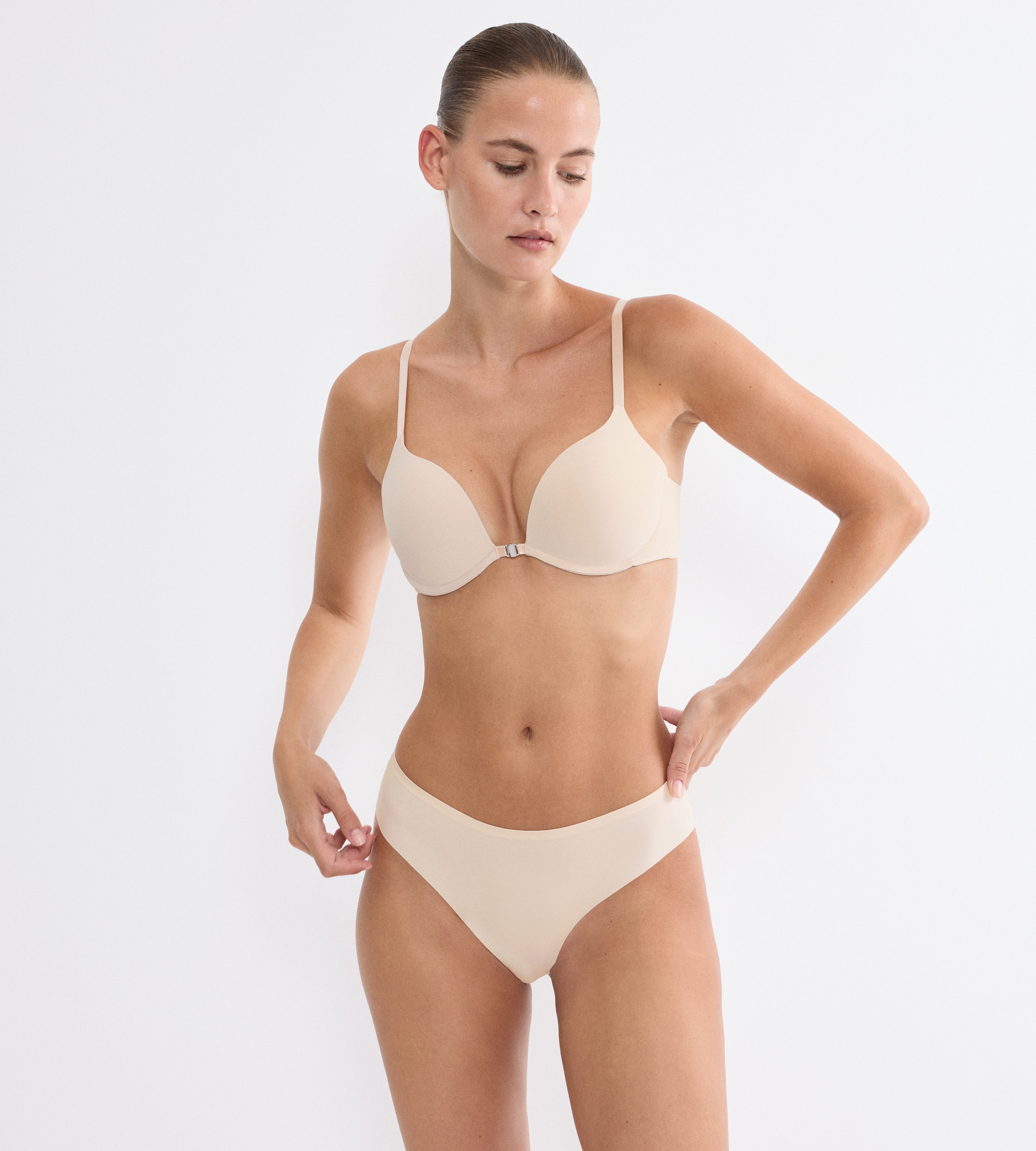 Triumph Push-up-BH Pure Micro nahezu unsichtbar, weich, Multiway-Träger