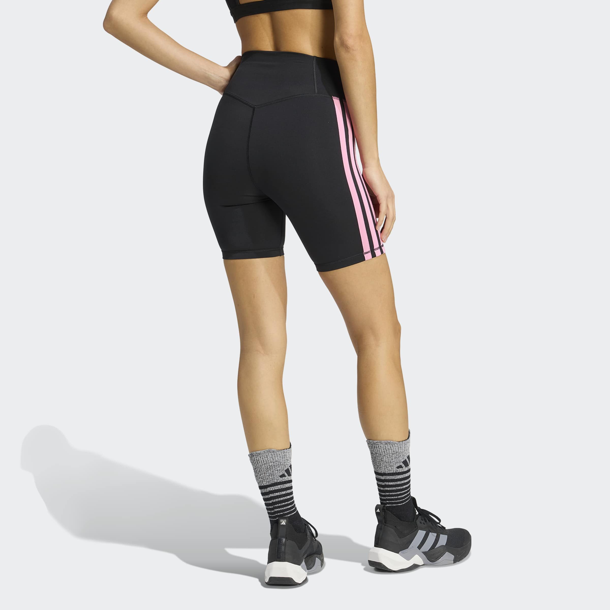 adidas Performance Shorts OPTIME ESSENTIALS 3-STRIPES LEGGINGS (1-tlg) günstig online kaufen