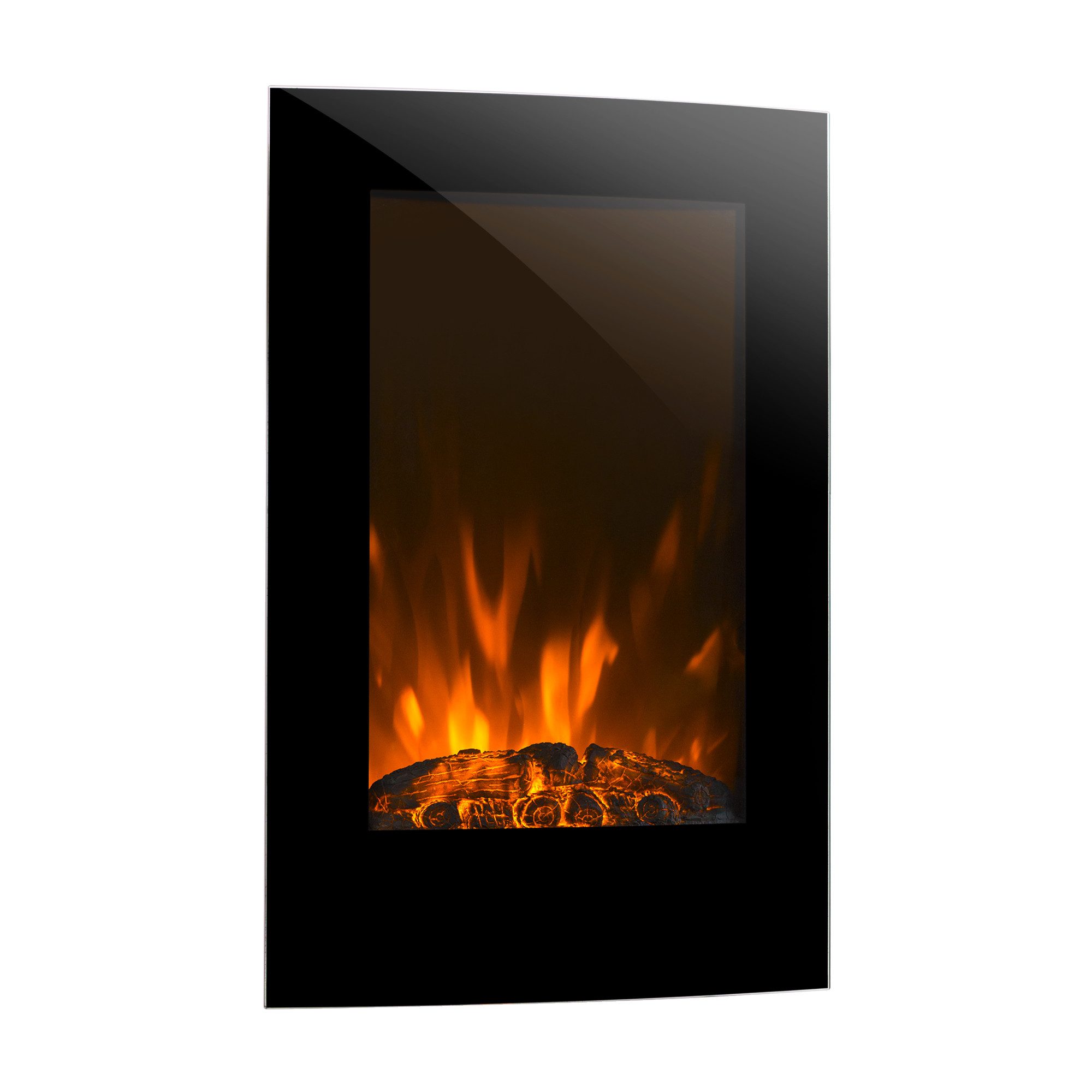 Klarstein Elektrokamin Lausanne Vertical, elektrischer Kamin Heizfunktion e günstig online kaufen