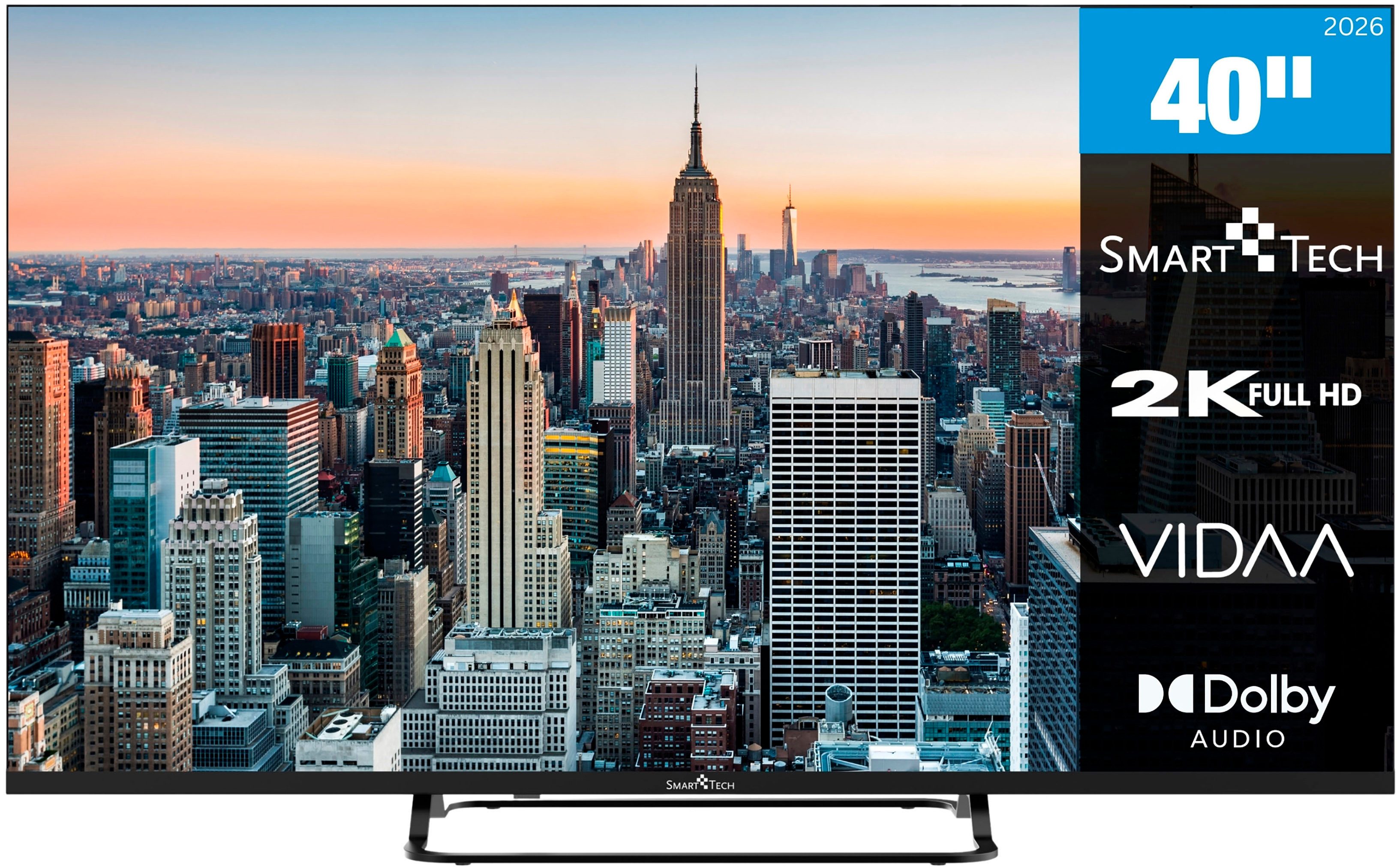 Smart Tech 40FV02V LED-Fernseher (101 cm/40 Zoll, Full HD, Smart-TV)