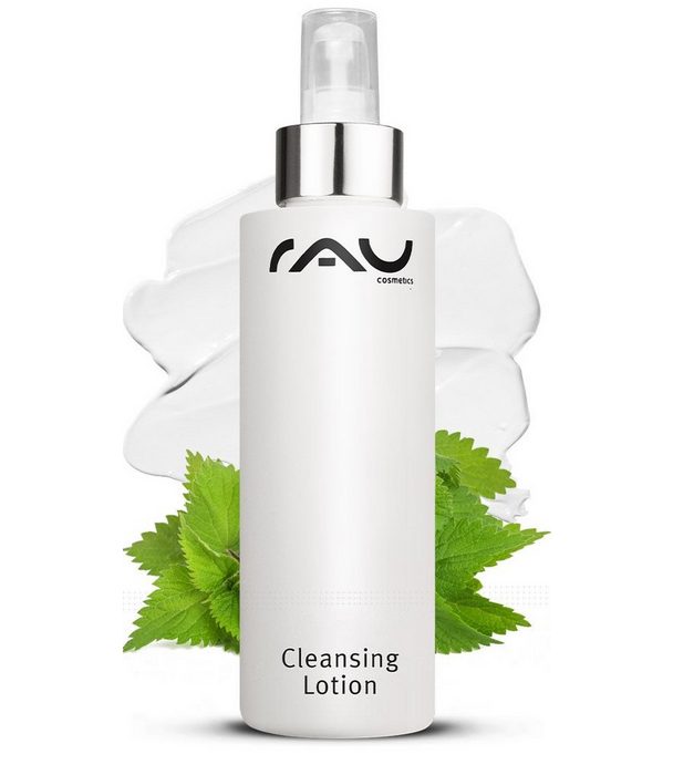 RAU Cosmetics Gesichts-Reinigungslotion Reinigungslotion für das Gesicht für trockene & sensible Haut Make-Up Entferner