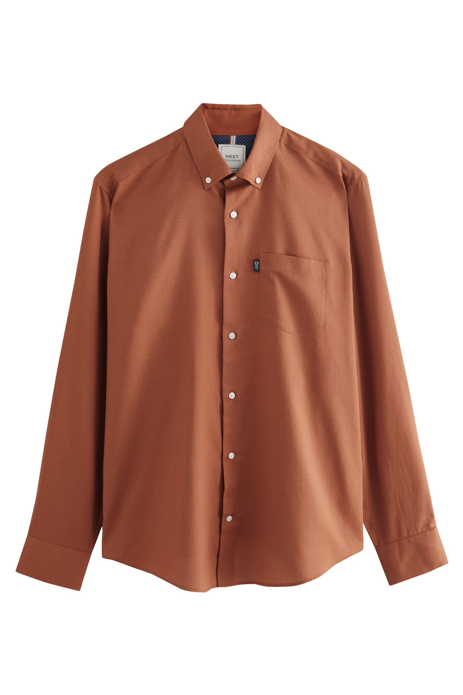 Next Businesshemd Pflegeleichtes Button-Down-Oxford-Hemd (1-tlg) günstig online kaufen