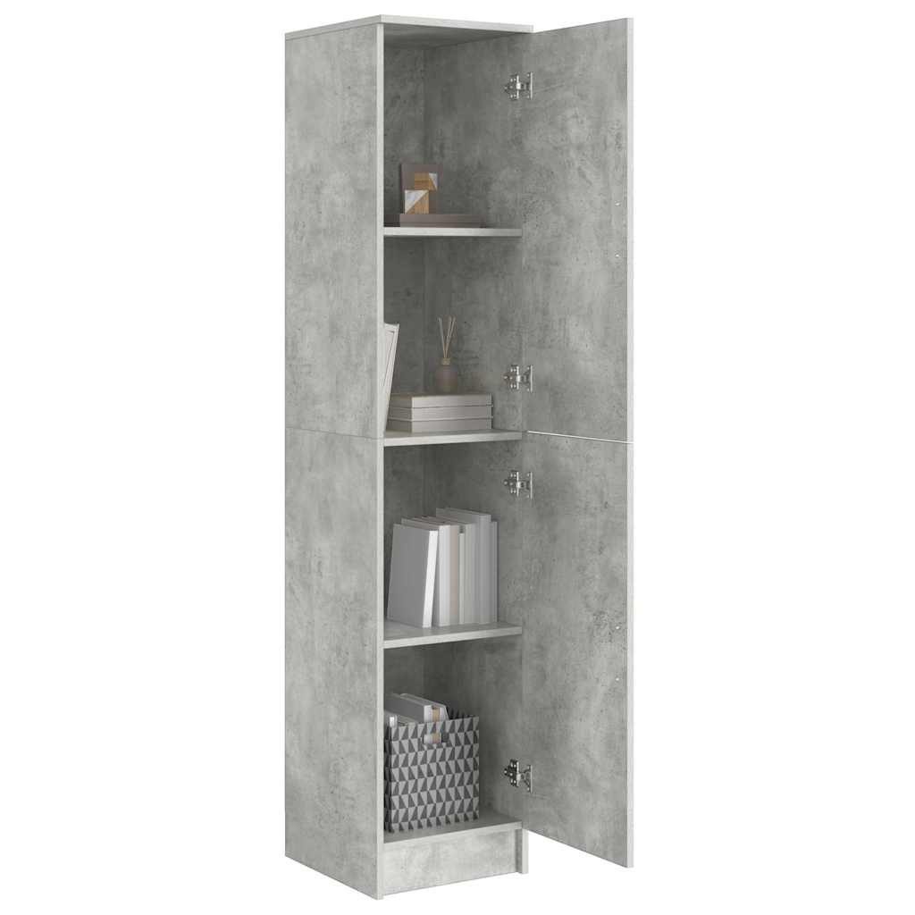 vidaXL Highboard Highboard Beton Grau 35 x 39 x 168 cm (1 St) günstig online kaufen