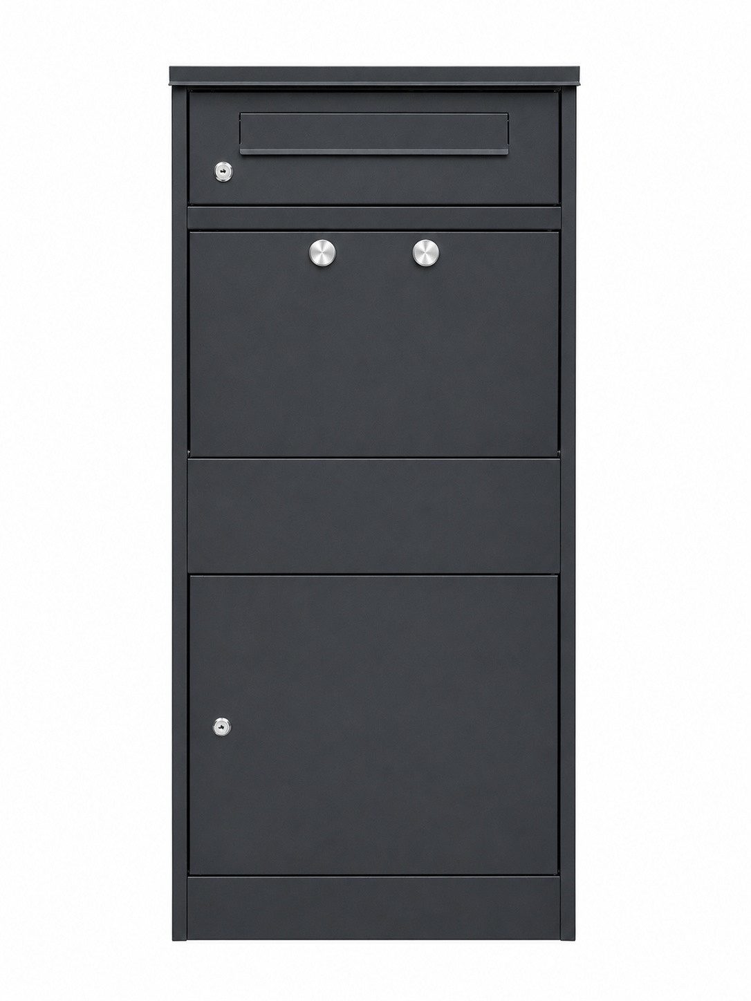 Radius Paketbriefkasten Paketbriefkasten Letterman 4 Anthrazit inkl. LED Licht
