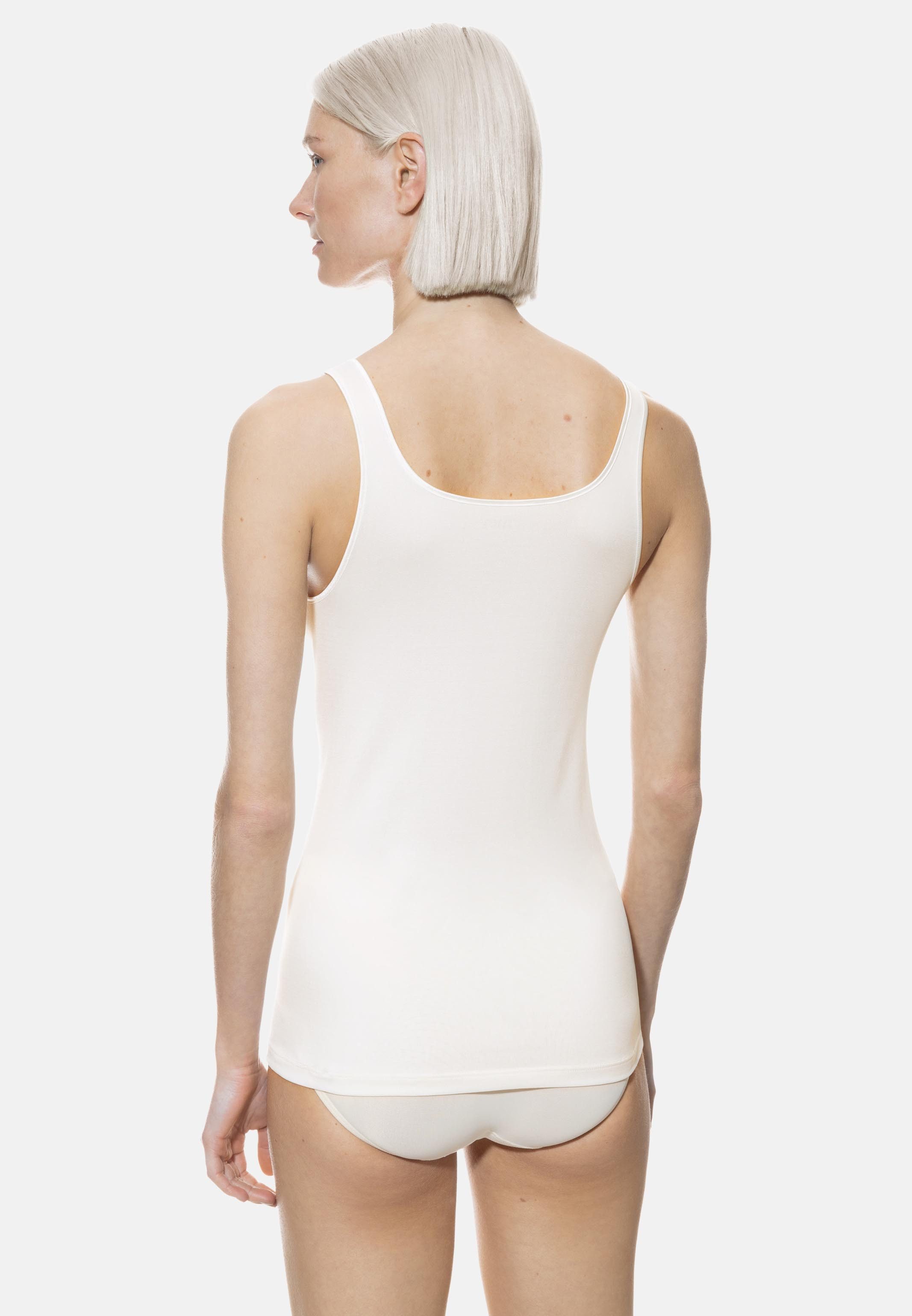 Mey Unterhemd 2er Pack Emotion - Sporty (Spar-Set, 2-St) Unterhemd / Top - Breiten Träger, Fließende Qualität