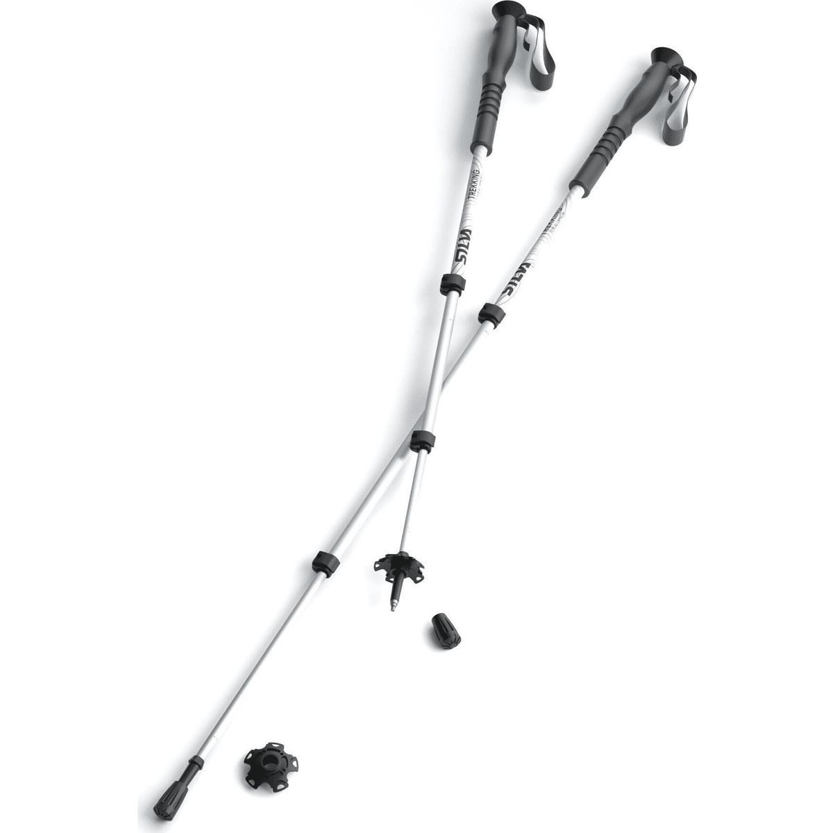 Silva Trekking-Stöcke Trekking Poles Aluminum, Die Silva „Trekking Poles Aluminium“ Wanderstöcke sind aus