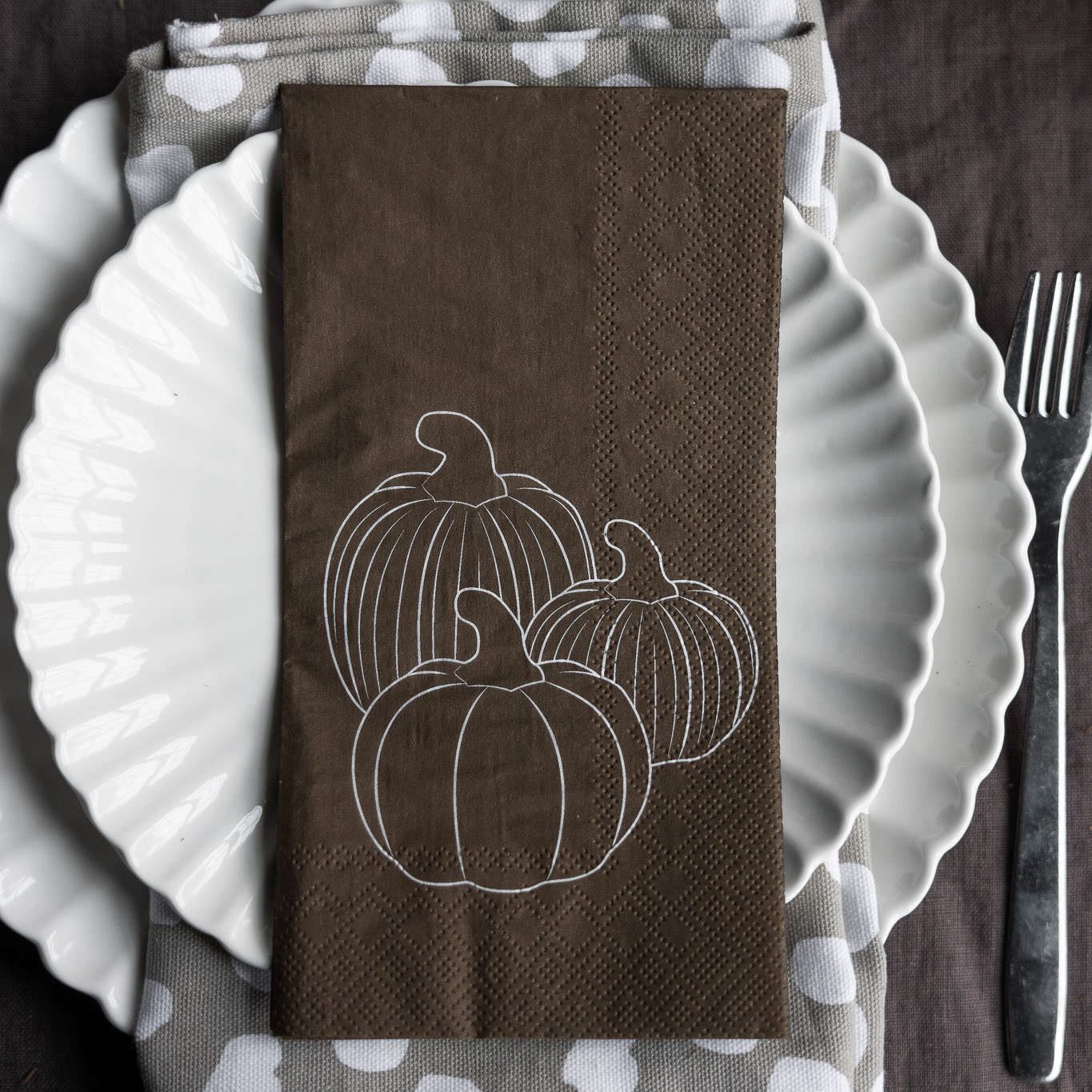 Storefactory Dekoobjekt Servietten Pumpor in braun günstig online kaufen