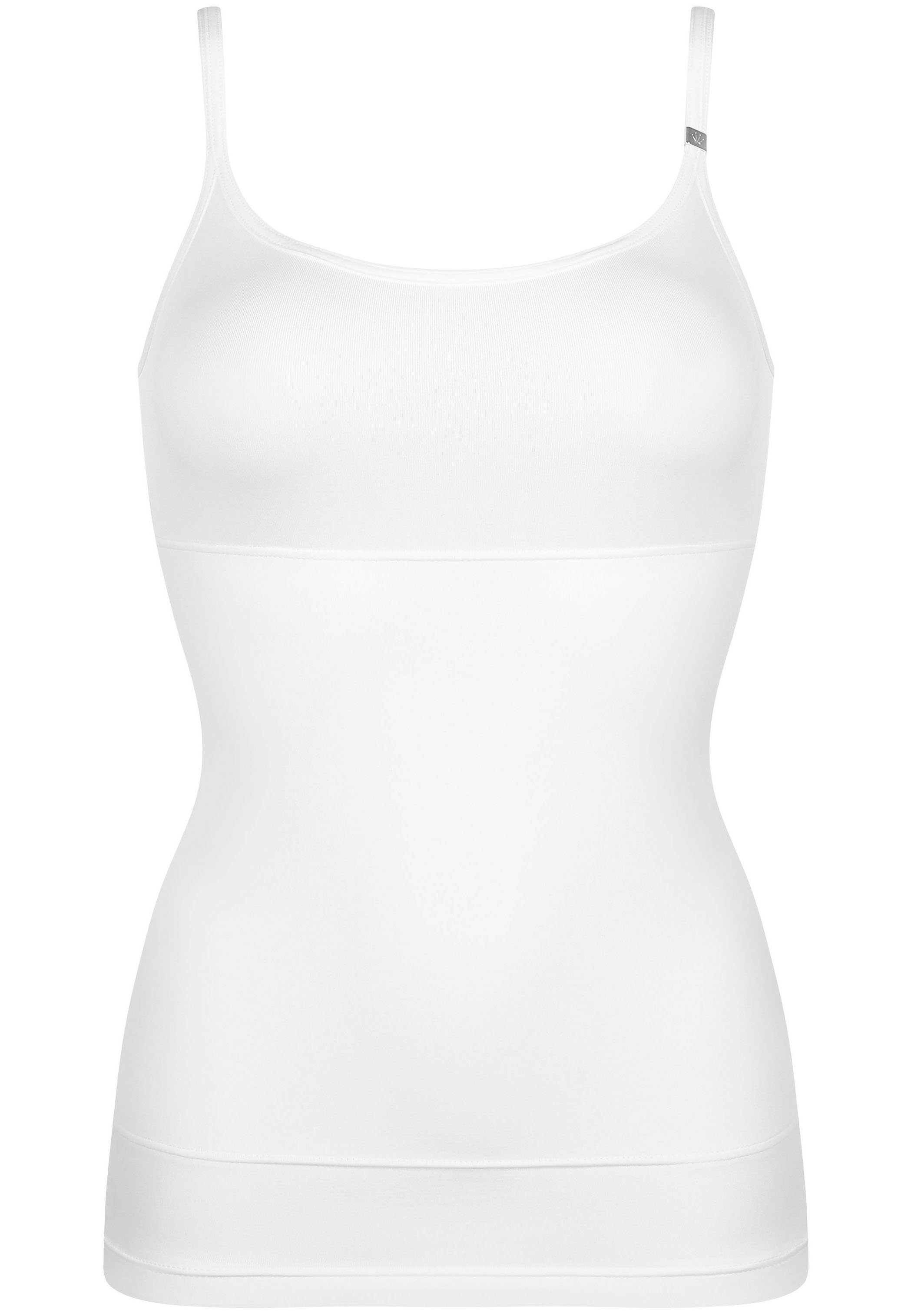 Triumph Shapinghemd Trendy Sensation mit Top Shapewear Spaghettiträgern, weiß Shirt 01