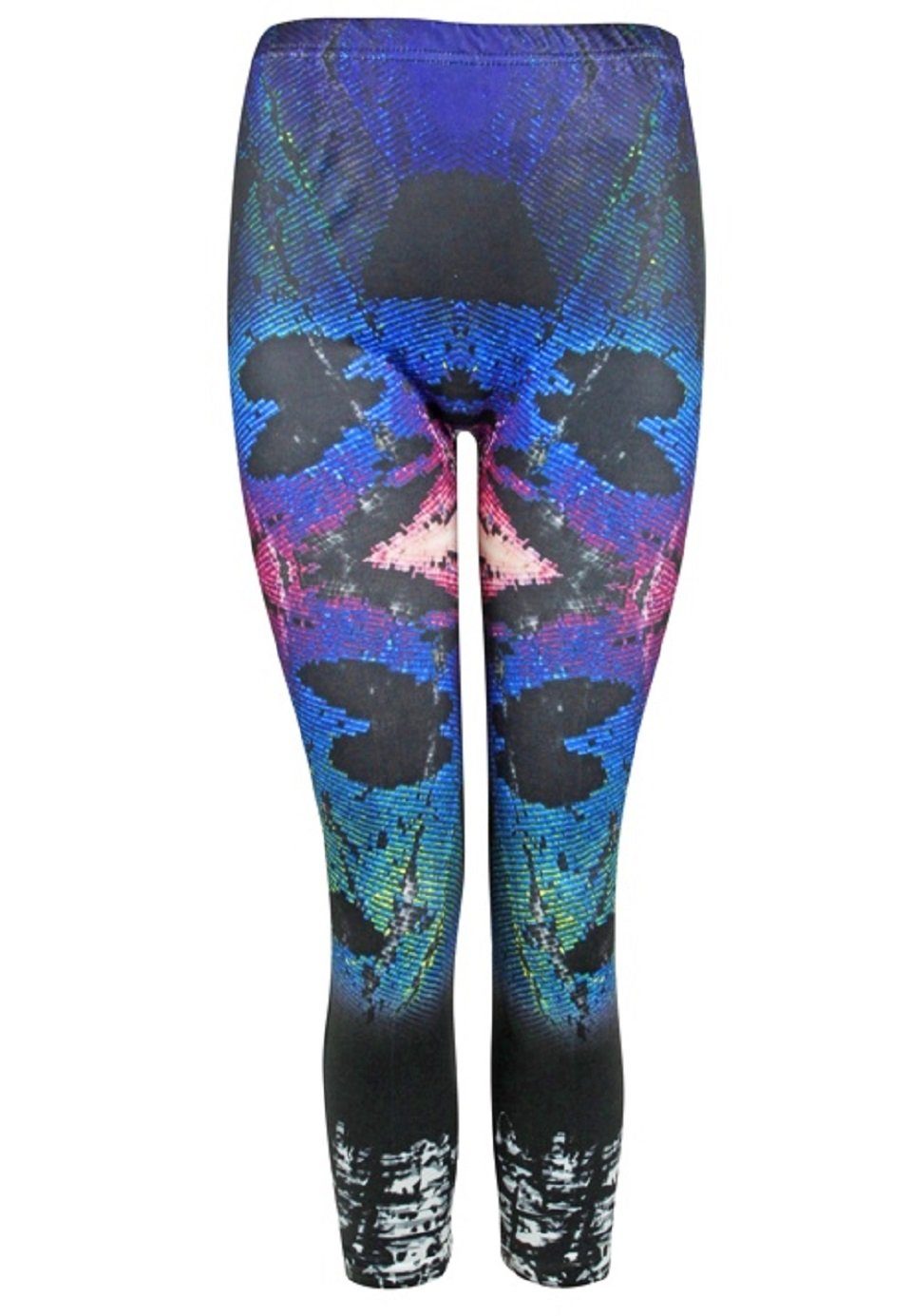 Capelli New York Yogaleggings 7/8 Sort Leggings abstract