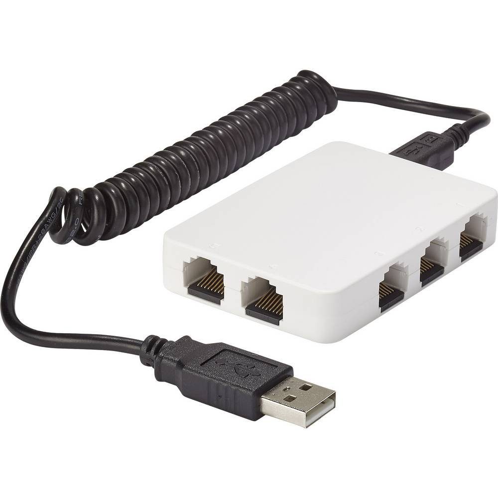 5 Port Ethernet Switch superslim mit Netzwerk-Switch