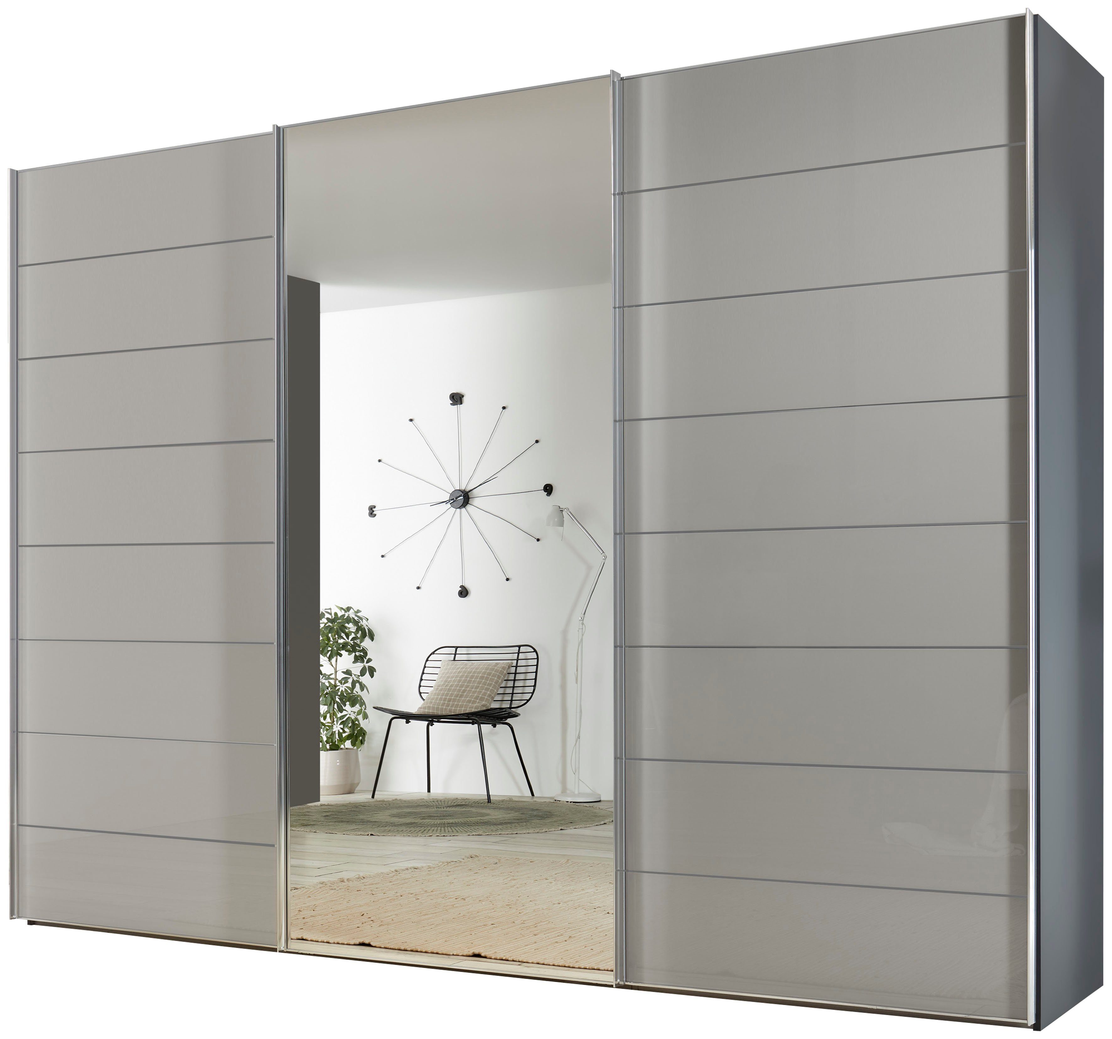 STAUD Schwebetürenschrank Sonate Como mit Spiegel, in wertiger Staud-Qualität, Made in Germany (in 4 verschiedenen Ausstattungsvarianten erhältlich) viele Varianten