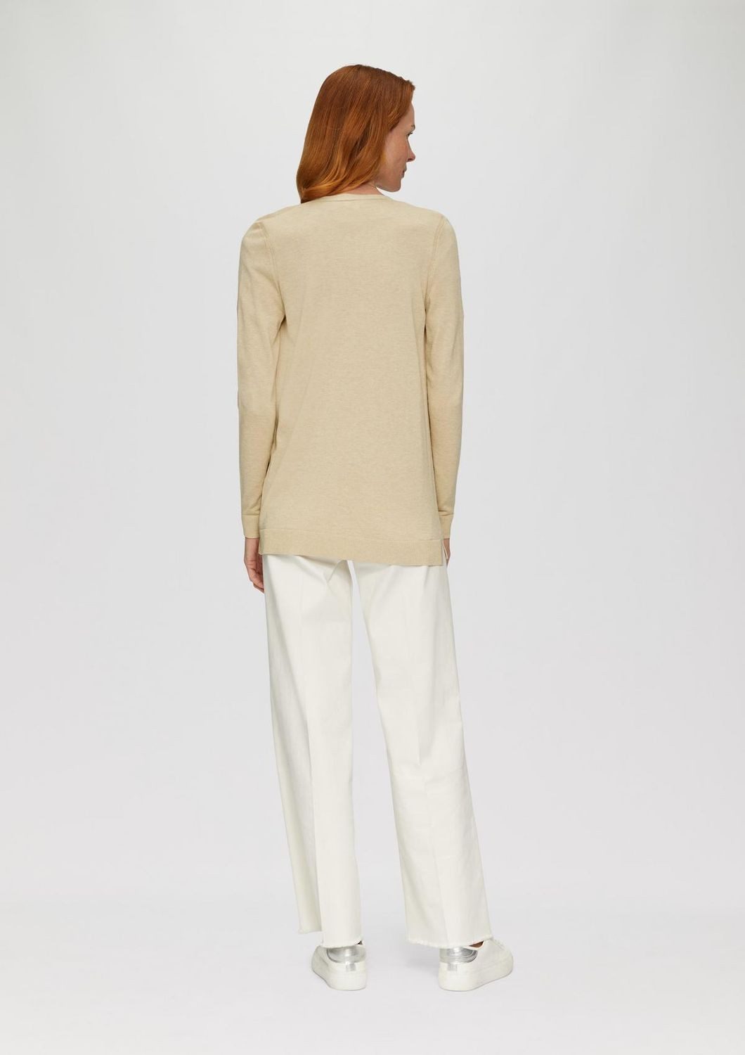 s.Oliver Strickjacke (1-tlg) Feinstrick