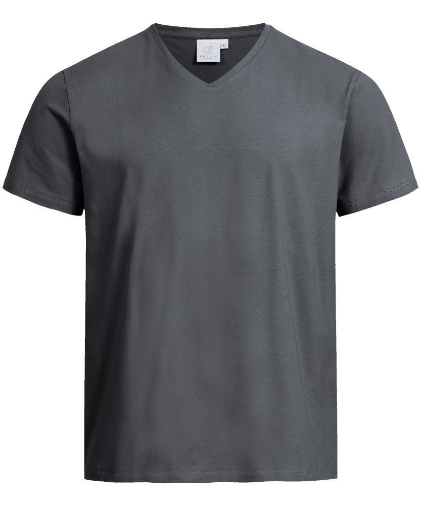 GREIFF V-Shirt 6824 Regular Fit Anthrazit
