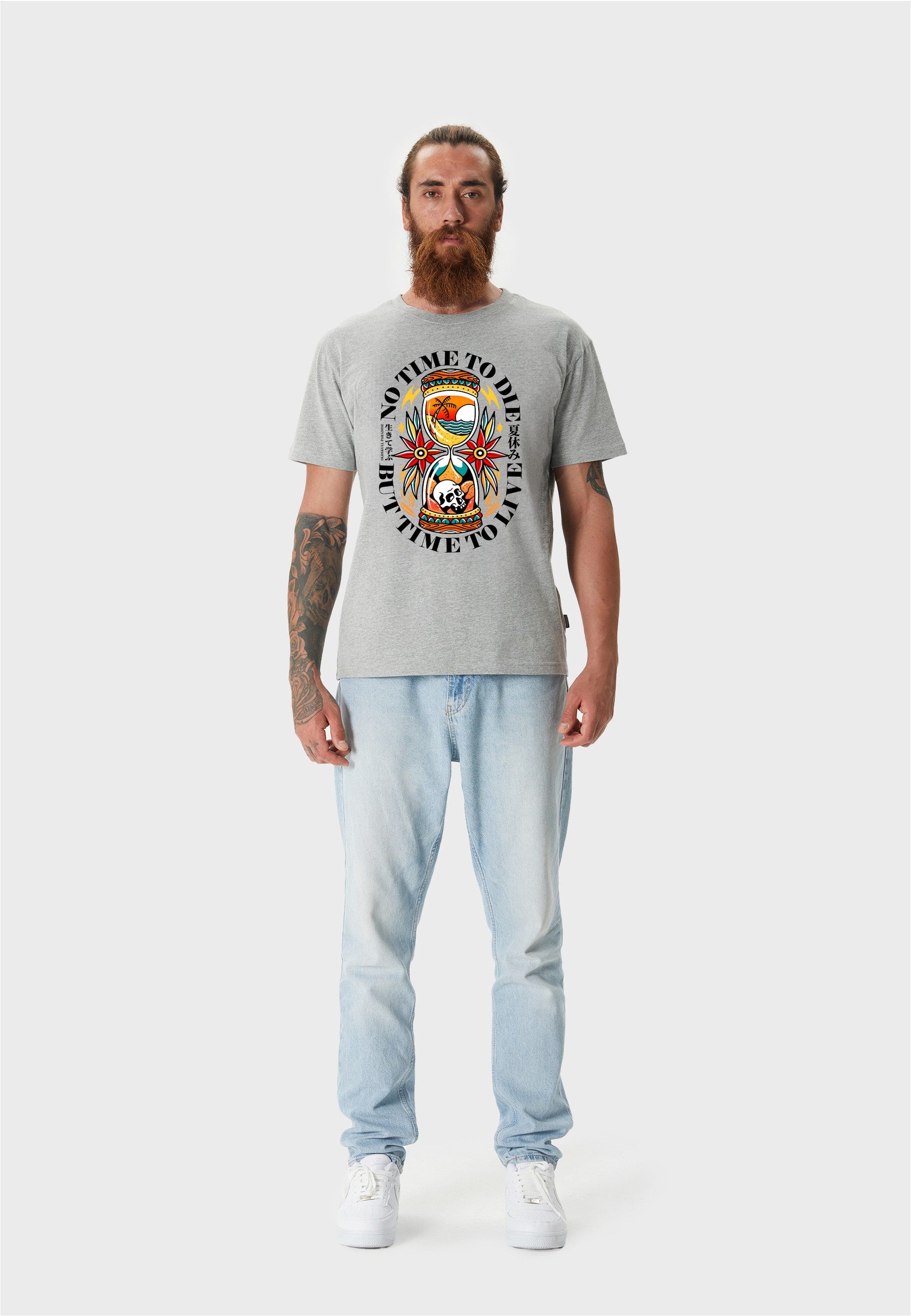 Oldskull T-Shirt Wrldvibe Time To Live günstig online kaufen