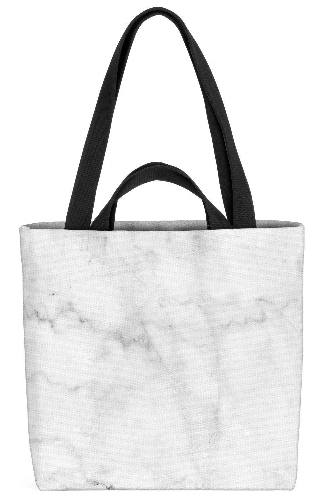 Henkeltasche Luxus silber Küche Marmor Granit Boden Fels muster wand VOID elegant (1-tlg), abstrakt