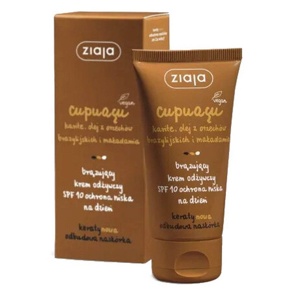 Ziaja Tagescreme Selbstbräunende Tagescreme SPF 10 Cupuacu