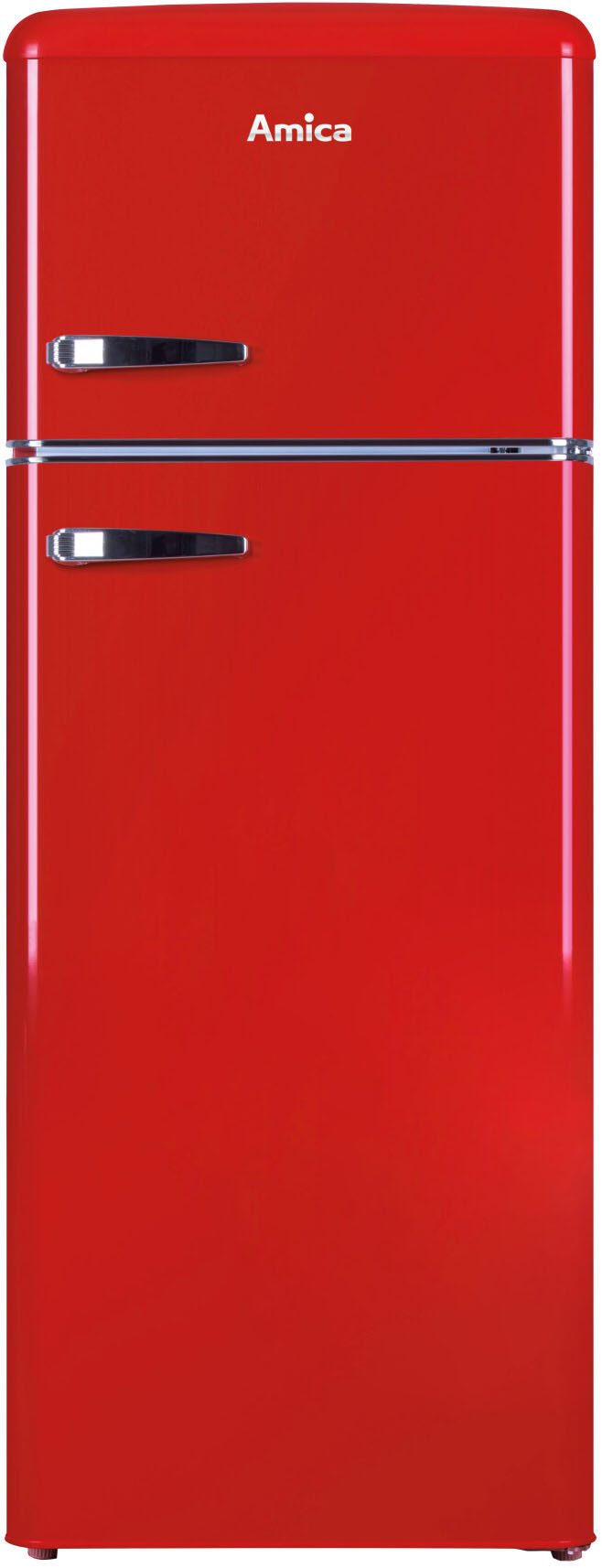 Amica Kühl-/Gefrierkombination DTR 374 190 R, 144 cm hoch, 55 cm breit