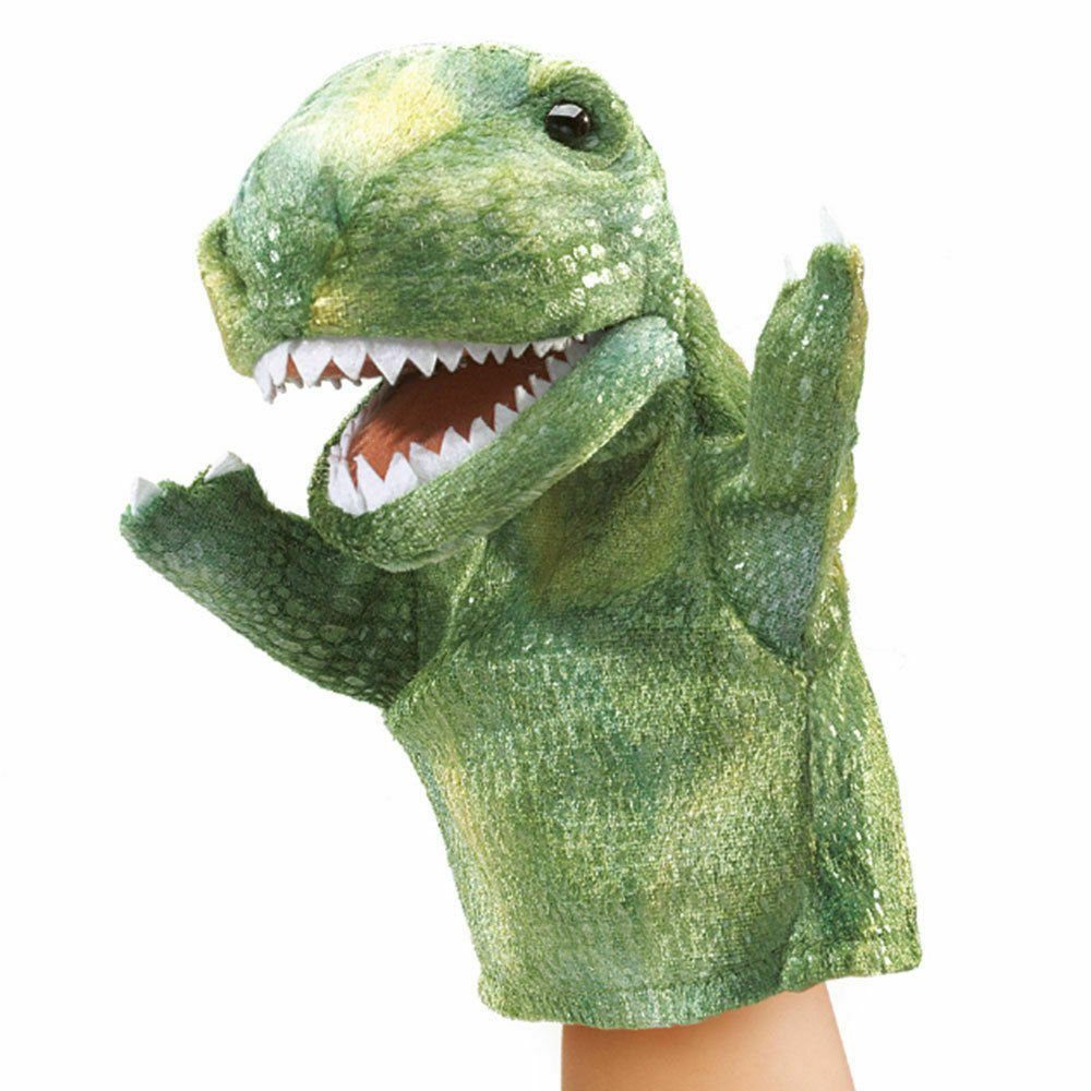 Folkmanis Handpuppen Handpuppe Folkmanis Handpuppe Kleiner T-Rex 2997 (Packung)