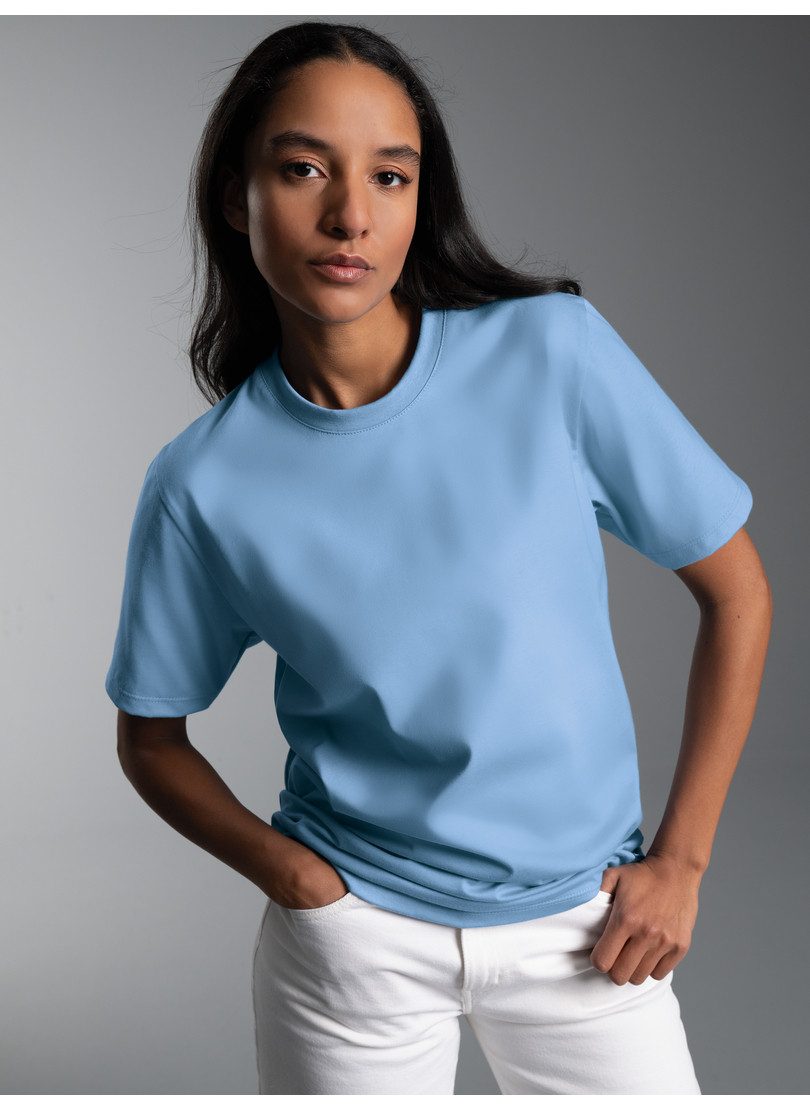 T-Shirt TRIGEMA Heavy T-Shirt aus 100% recycelter Baumwolle