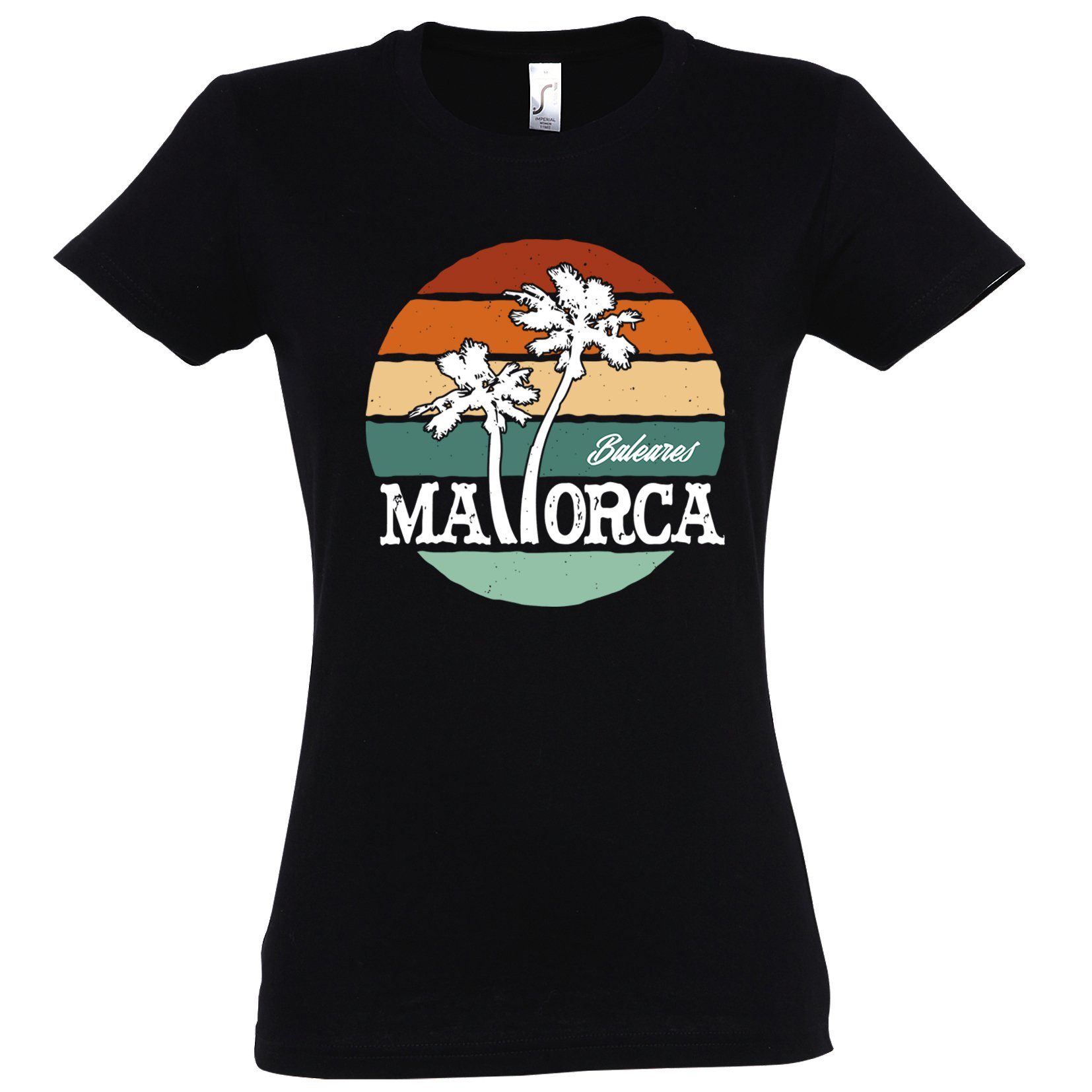 Youth Designz T-Shirt Mallorca Damen Shirt mit trendigem Frontprint