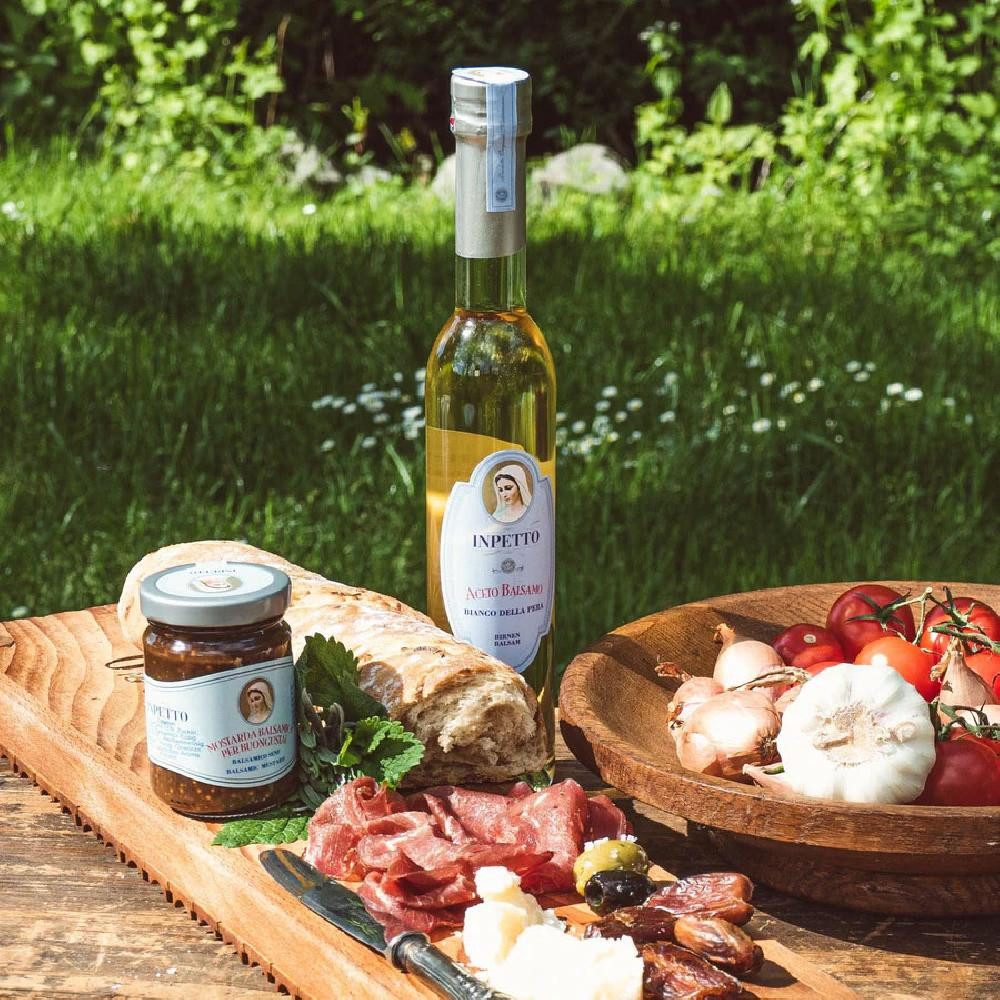 Inpetto Essigspender Inpetto Aceto Balsamico Essig bianco della pera Essig mit Williamsbirn