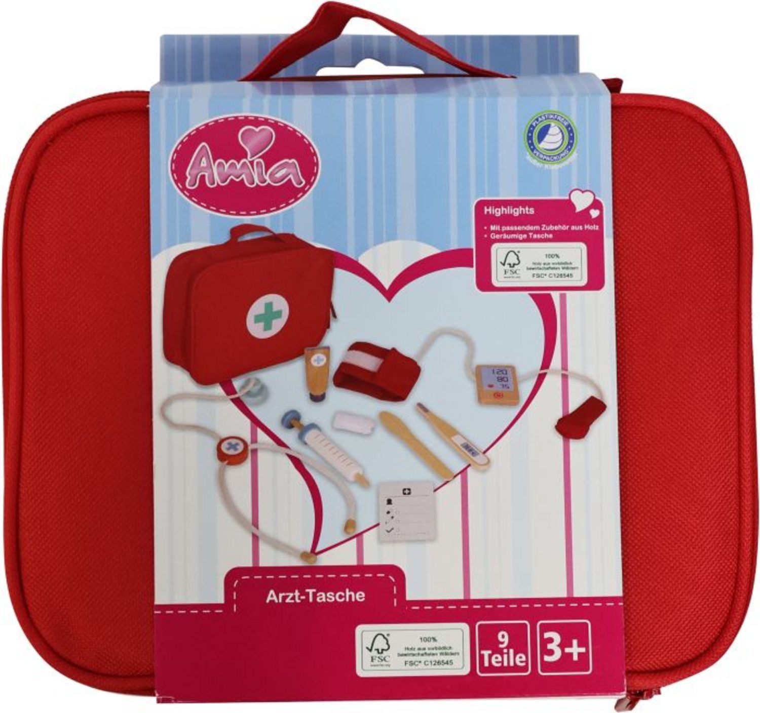 Spiel Amia Arzt-Tasche 10-teilig