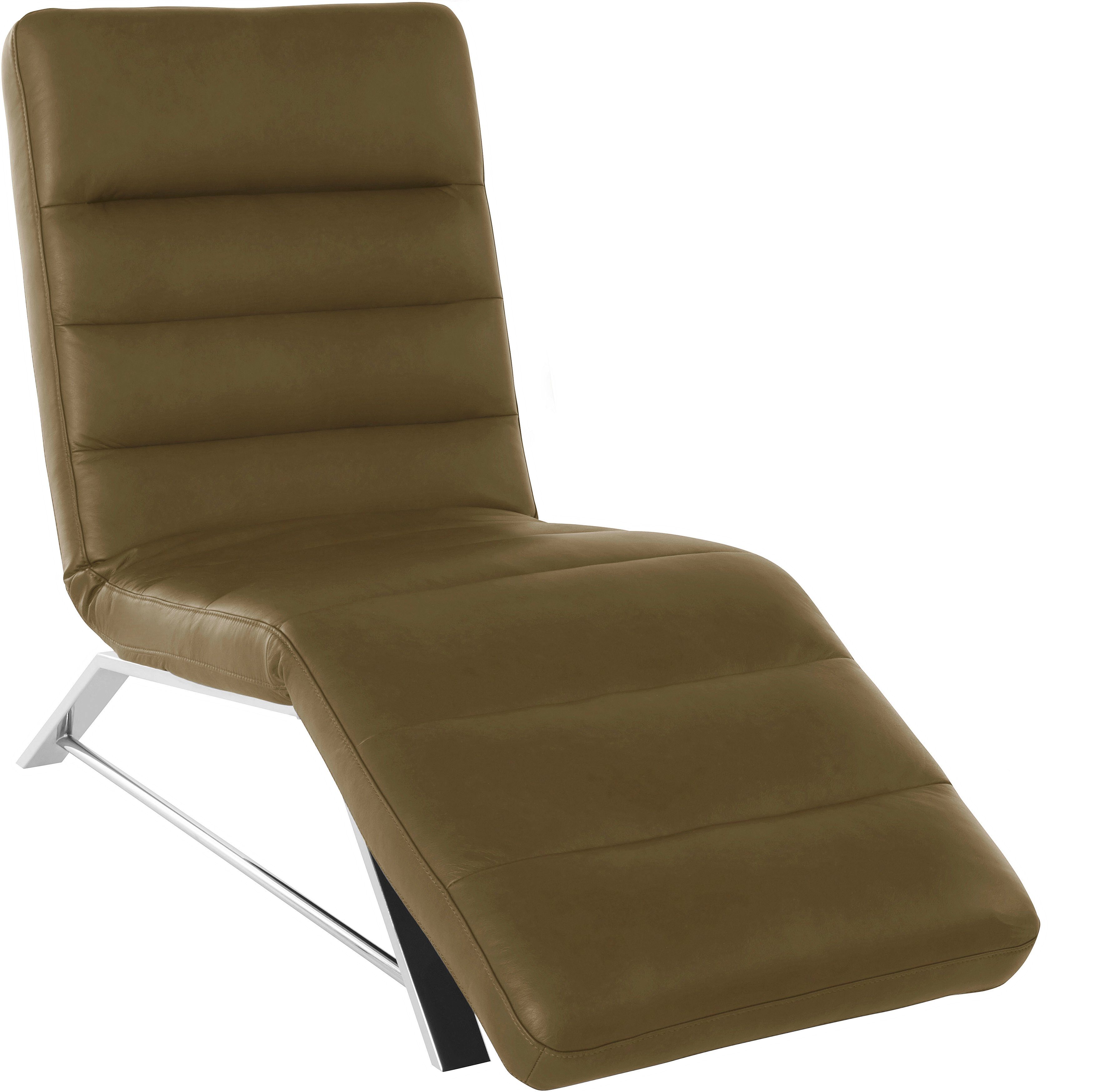 W.SCHILLIG Relaxliege daily dreams, Funktionsliege wahlweise mit Motor, Gestell Chrom, Breite 65 cm