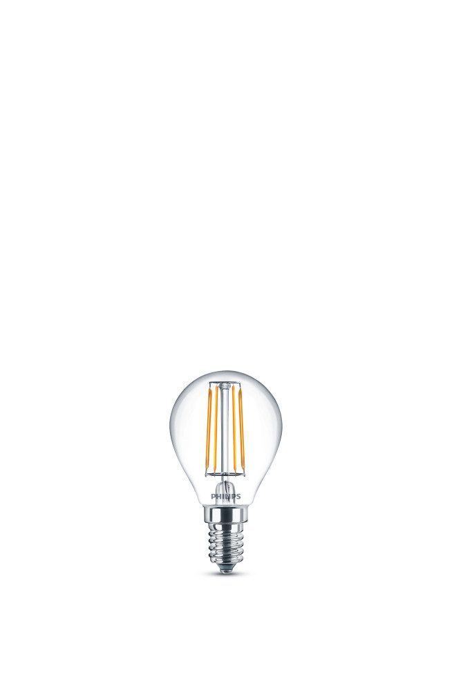 Philips LED-Leuchtmittel Philips LED-Leuchtmittel Filament Tropfenform P45, Nicht dimmbar