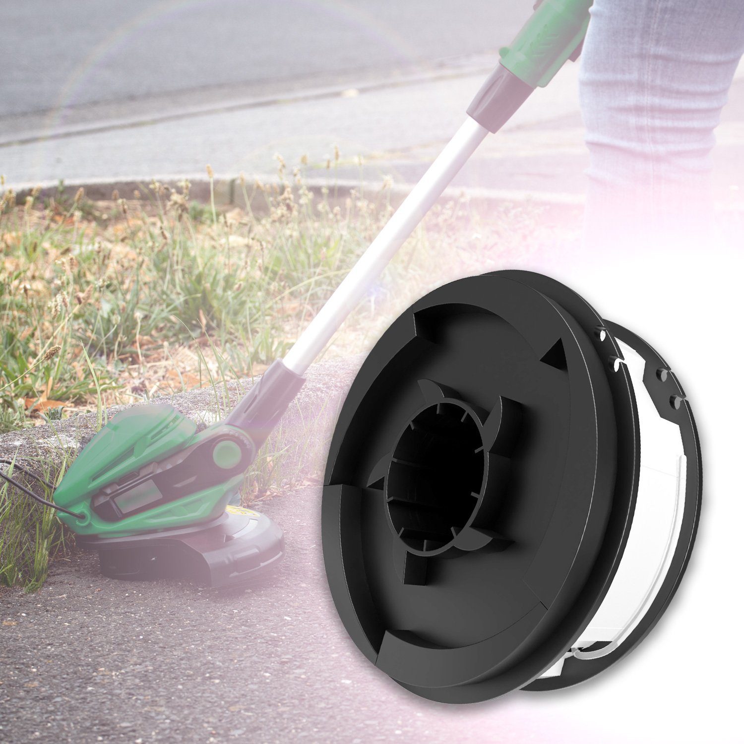 FixedByU Rasentrimmer-Ersatzspule Fadenspule Set 3 Spulen günstig online kaufen