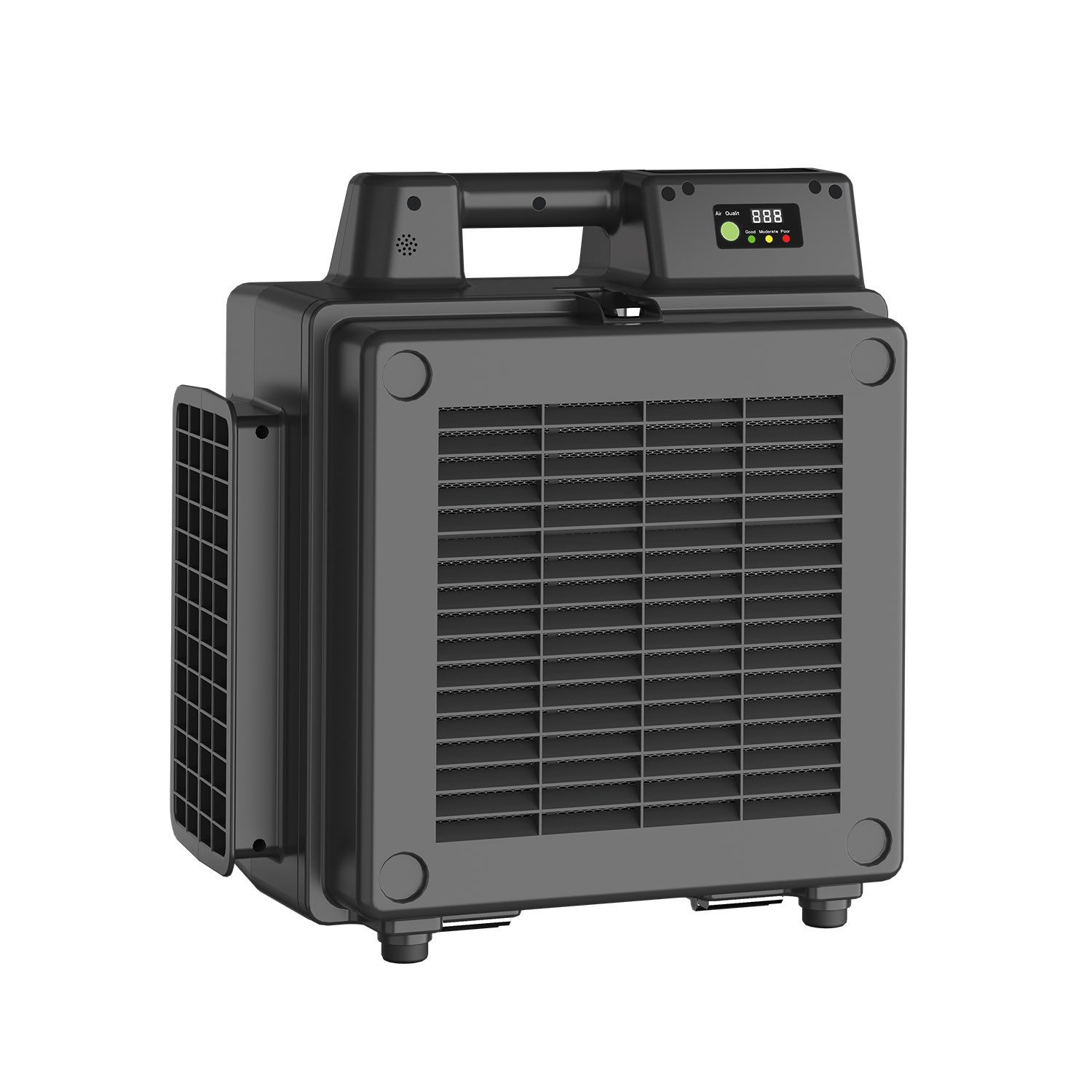 XPOWER Luftreiniger X-2830U Professional 5-stufiger HEPA-Luftreiniger mit zwei UV-Lichtern, für 110 m² Räume, duale UV-C-Lampen, PM2.5-Monitor, Timer, Filterwechsel-Anzeige