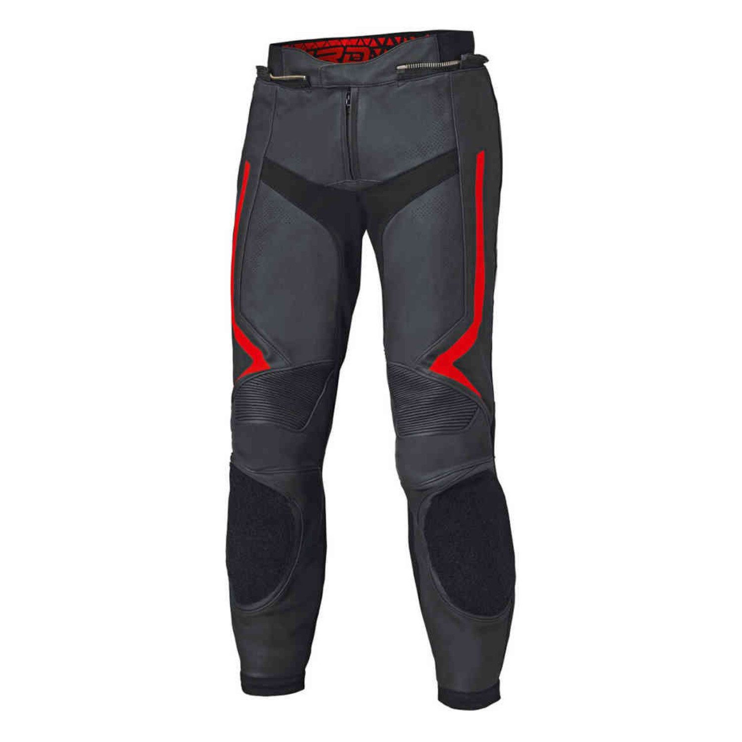Held Biker Fashion Motorradhose Street Rocket 4 Motorrad Lederhose Verbindungsreißverschluss,Hüftprotektoren enthalten,Knieprotektor