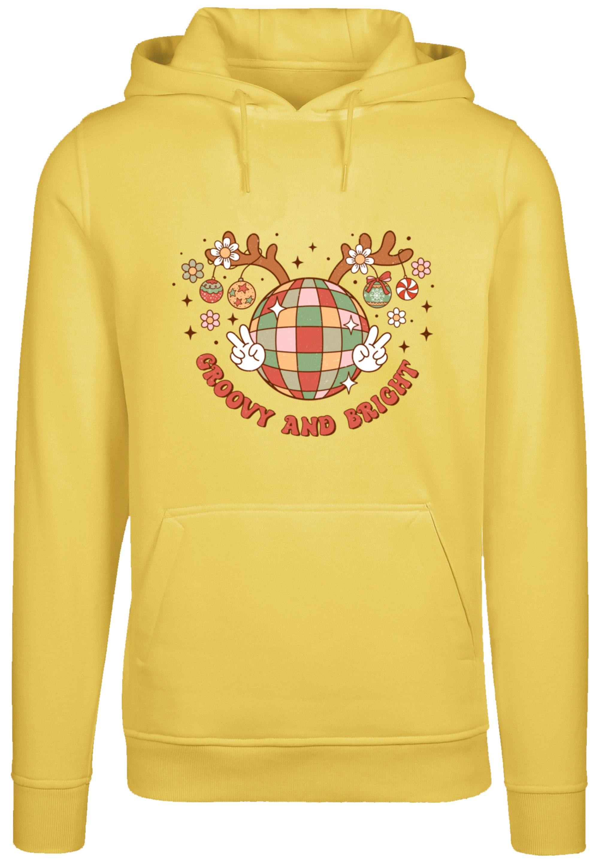 F4NT4STIC Kapuzenpullover "Groovy And Bright Christmas Disco Deer", Premium günstig online kaufen