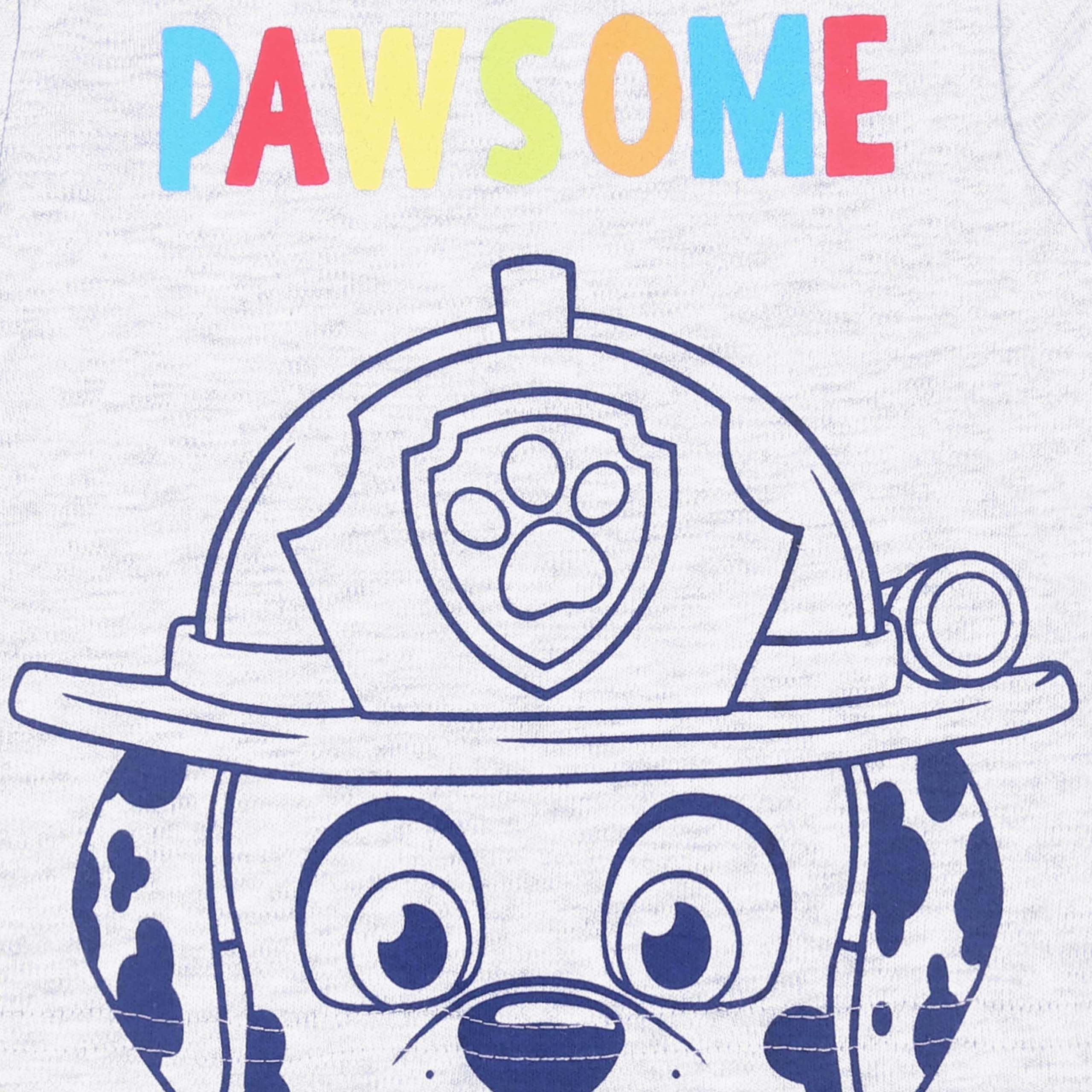 PAW PATROL Langarmshirt & Hose Paw Patrol Baby Jogginganzug 2-teilig aus Baumwolle für Jungen Set