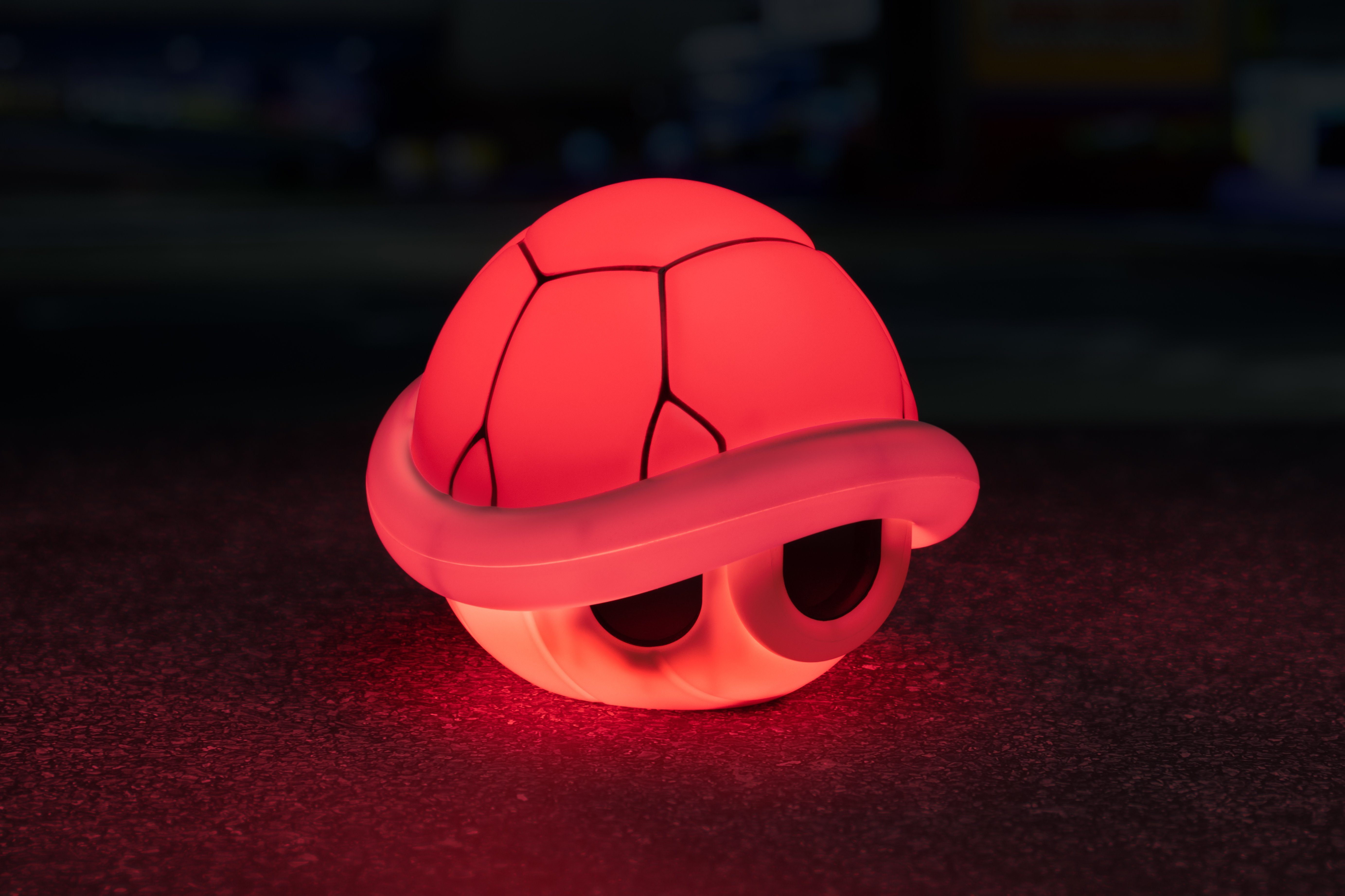 Panzer Dekolicht Leuchte LED Sound mit Kart roter Paladone Mario