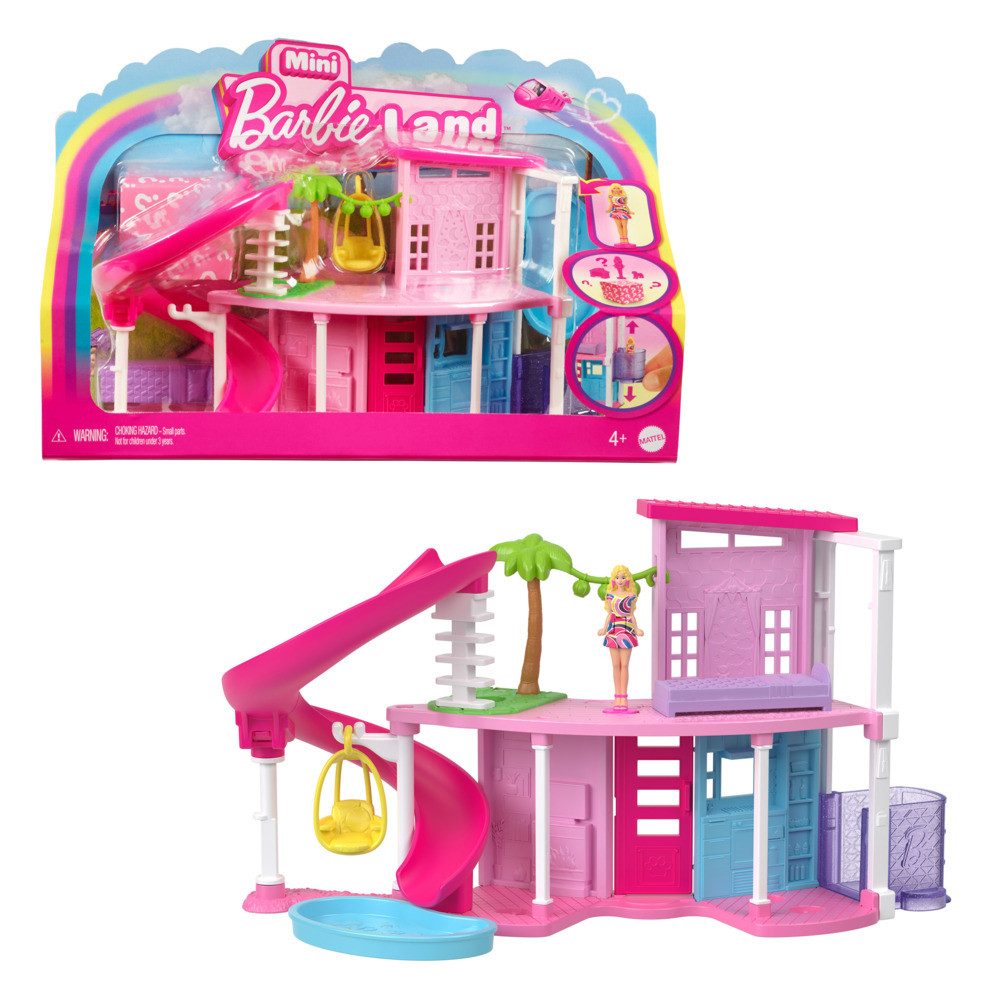 Mattel® Anziehpuppe Barbie Mini BarbieLand House 1