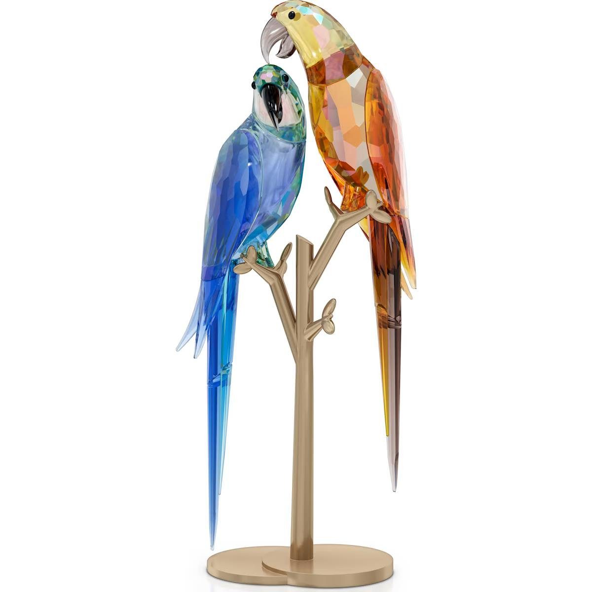 Swarovski Sammelfigur Swarovski Jungle Beats Papageienpaar Bell & Brio 5619218 Neuheit 2022