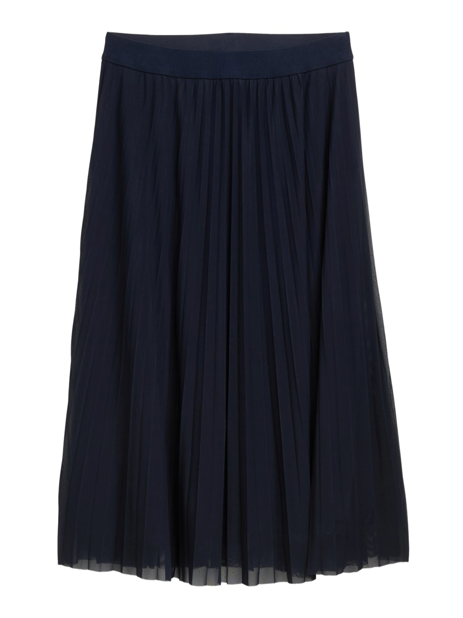 TOM TAILOR A-Linien-Rock H blau,Freizeit,Polyester,Unifarben,Regular Fit,Hoch