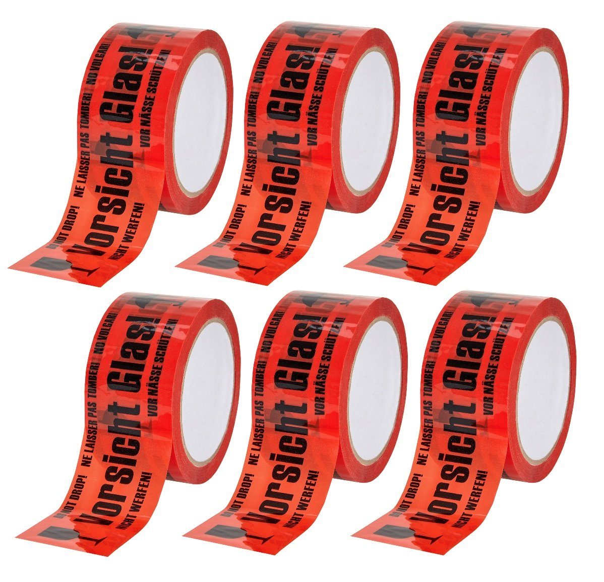 Kummert Business Klebeband 6x Kummert Business Warn Klebeband PP "Vorsicht günstig online kaufen