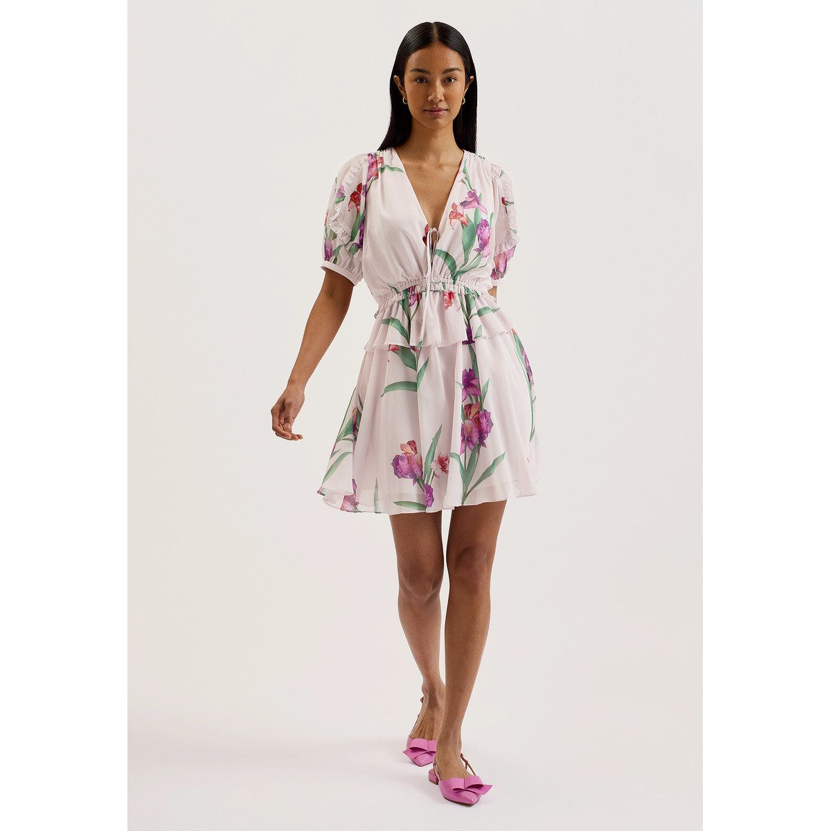 Ted Baker Sommerkleid MERIELI Damen (1-tlg) Bekleidung, Outfit, Dress, Robe, Sommerkleid
