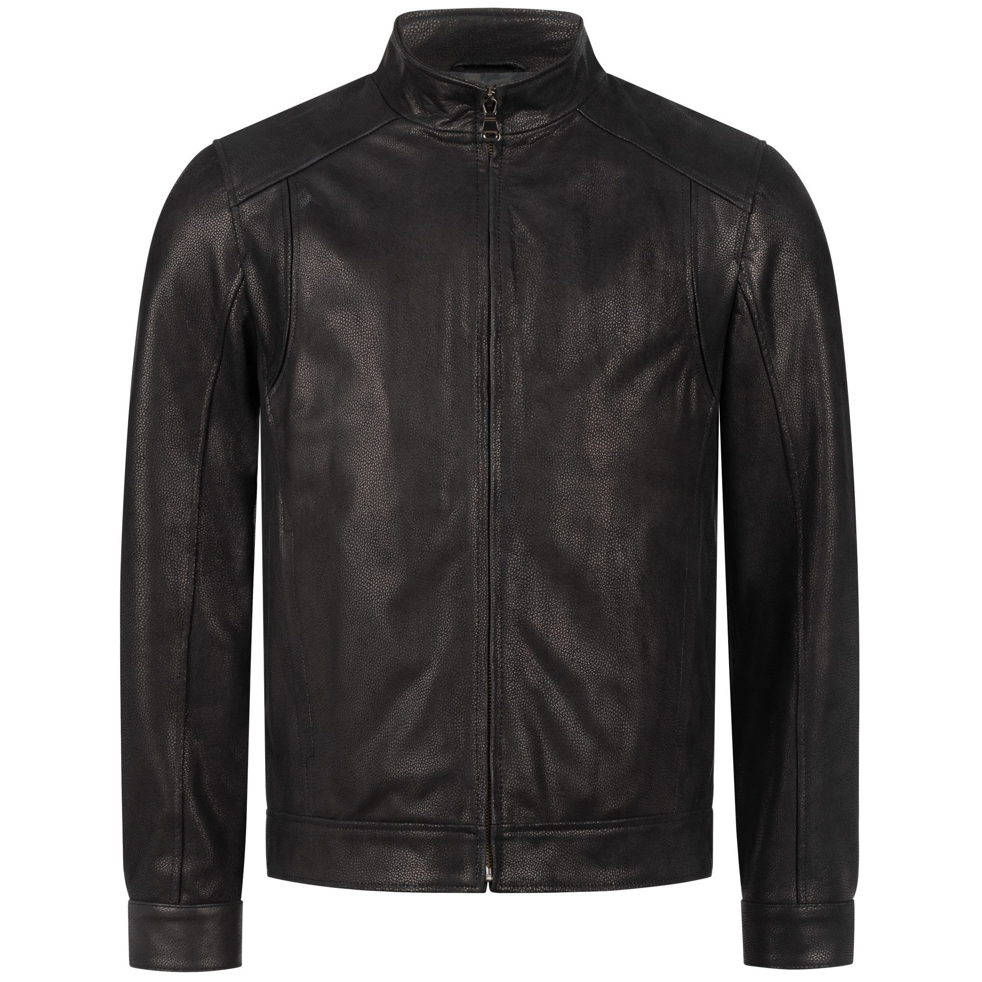 S&A Ledermoden Lederjacke Anton Aufwendig gefärbte Lammleder-Verarbeitung günstig online kaufen